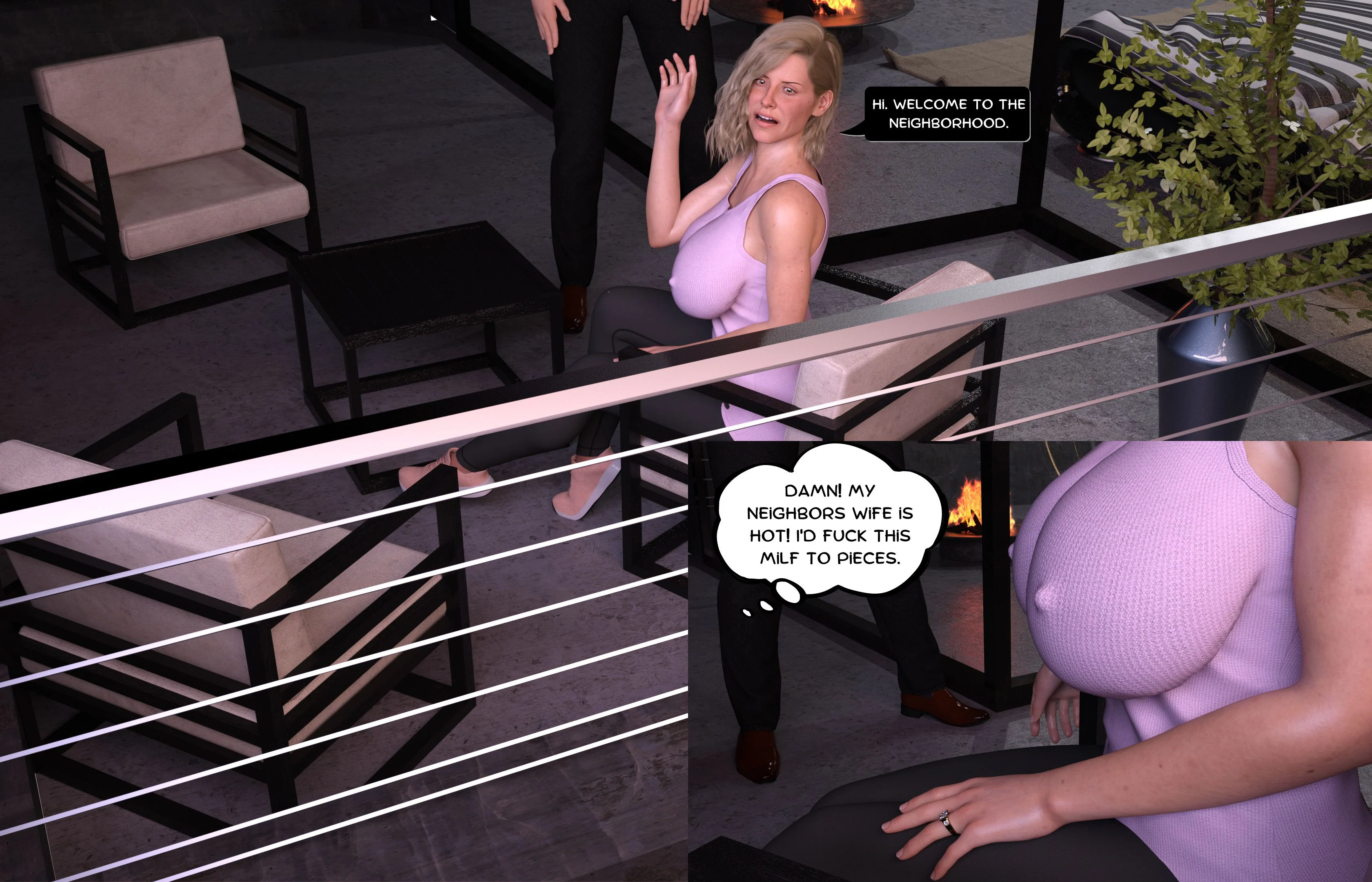 Naughty Neighbor [Mature3DComics] 1-4 . Naughty Neighbor - Chapter 1-4 [Mature3DComics] – page 6
