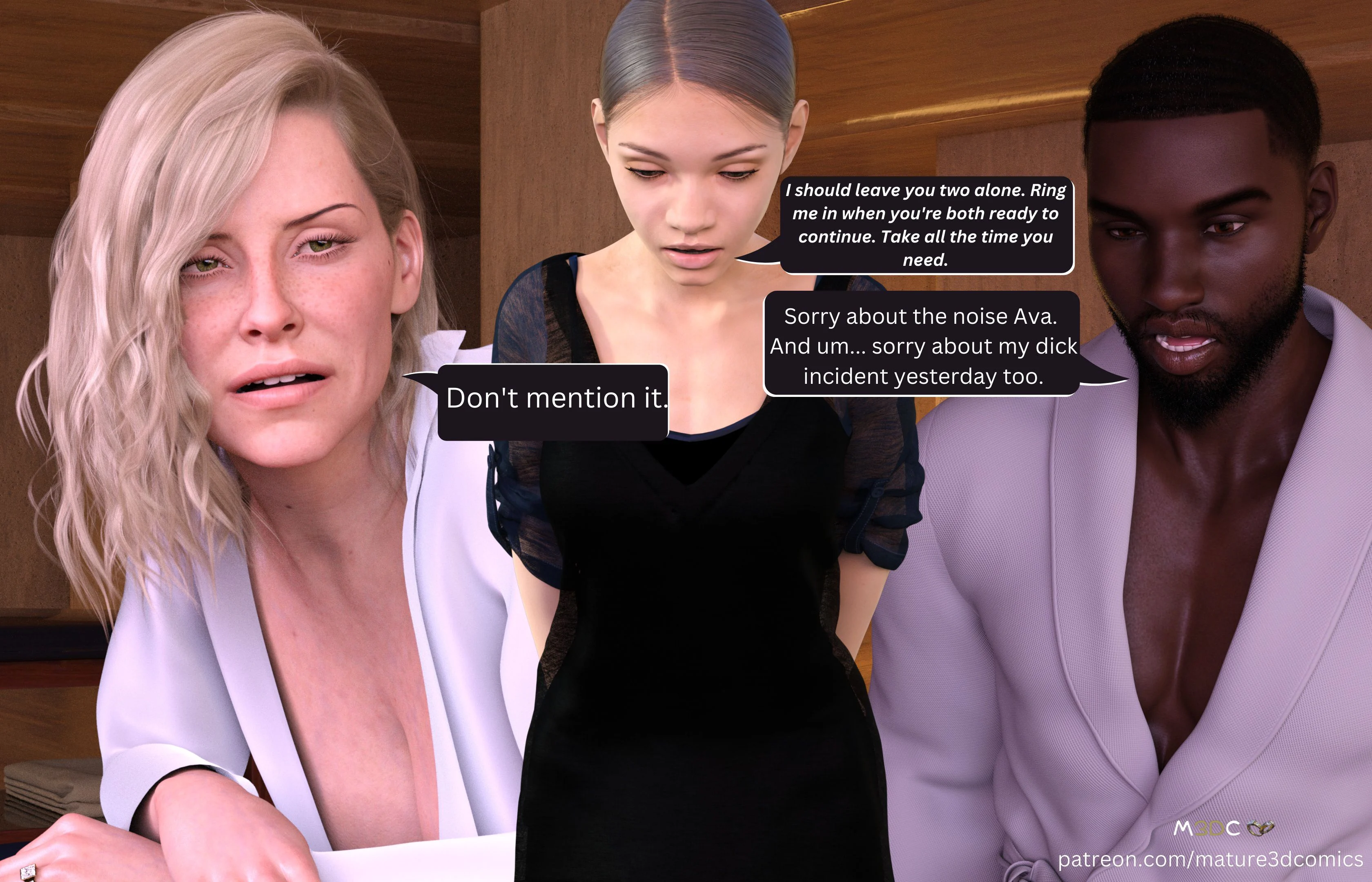 Naughty Neighbor [Mature3DComics] 1-4 . Naughty Neighbor - Chapter 1-4 [Mature3DComics] – page 63
