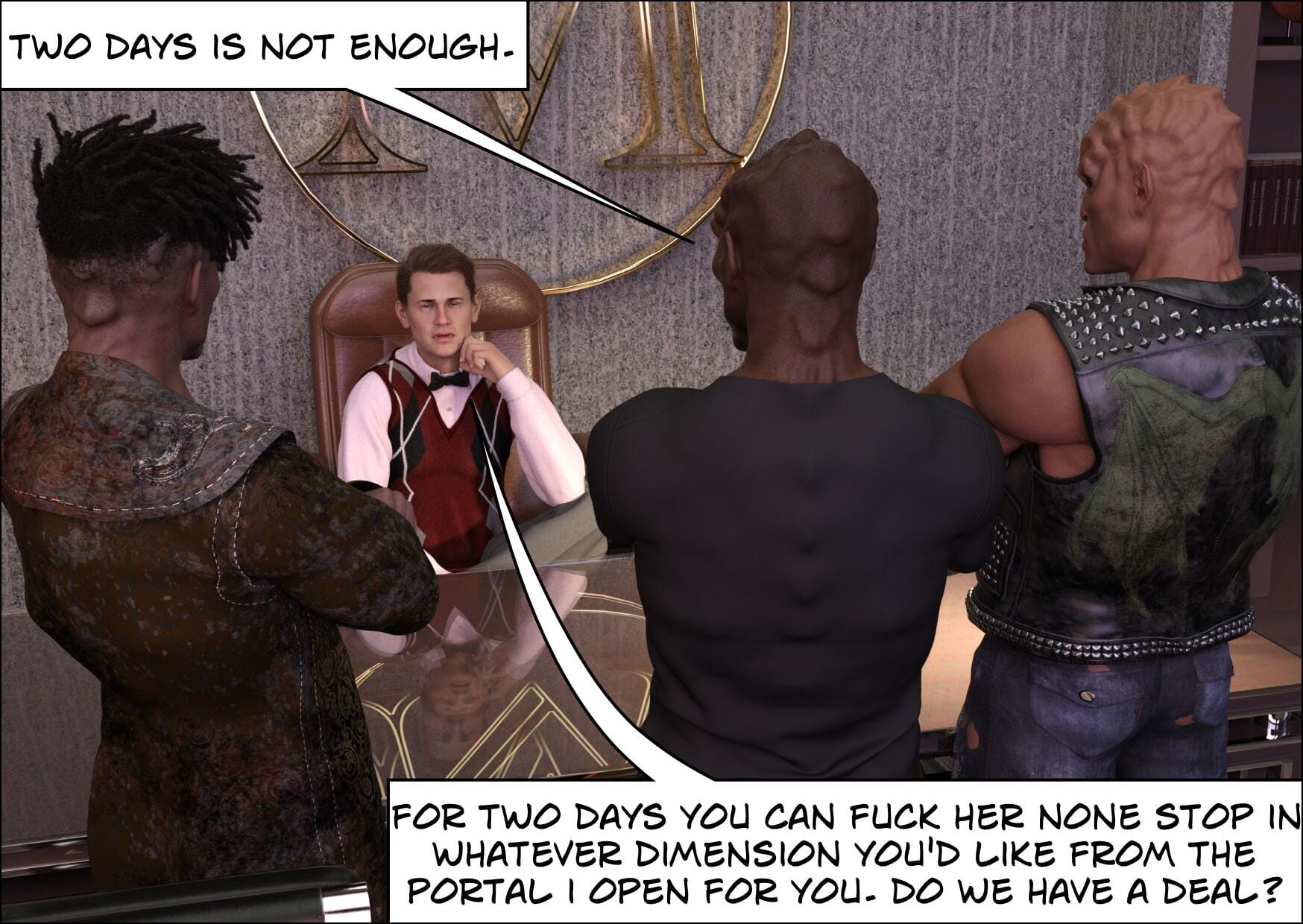 Tanya's Wish | Alien Invasion [Mature3DComics] 1 . Tanya's Wish | Alien Invasion - Chapter 1 [Mature3DComics] – page 4