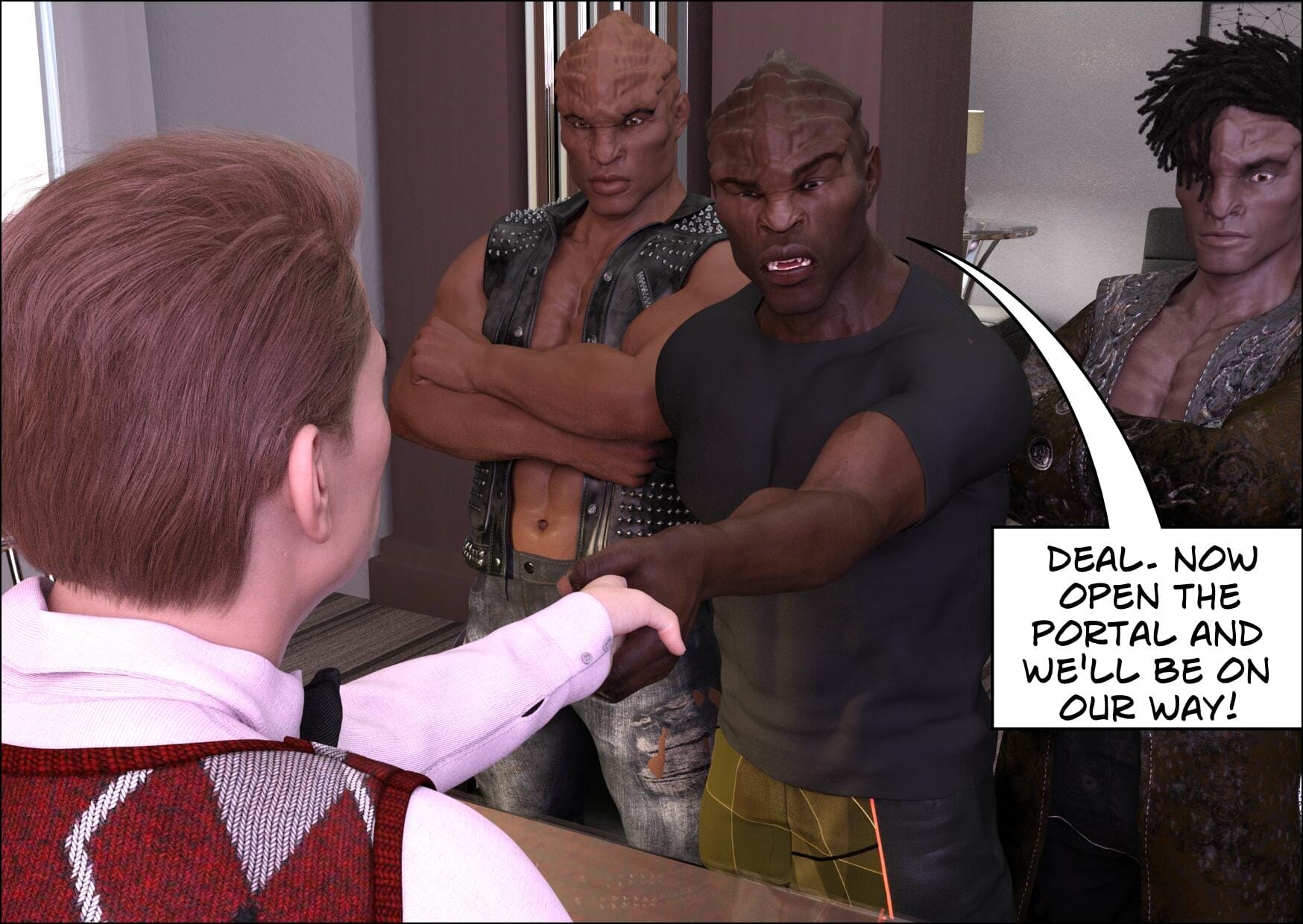 Tanya's Wish | Alien Invasion [Mature3DComics] 1 . Tanya's Wish | Alien Invasion - Chapter 1 [Mature3DComics] – page 5