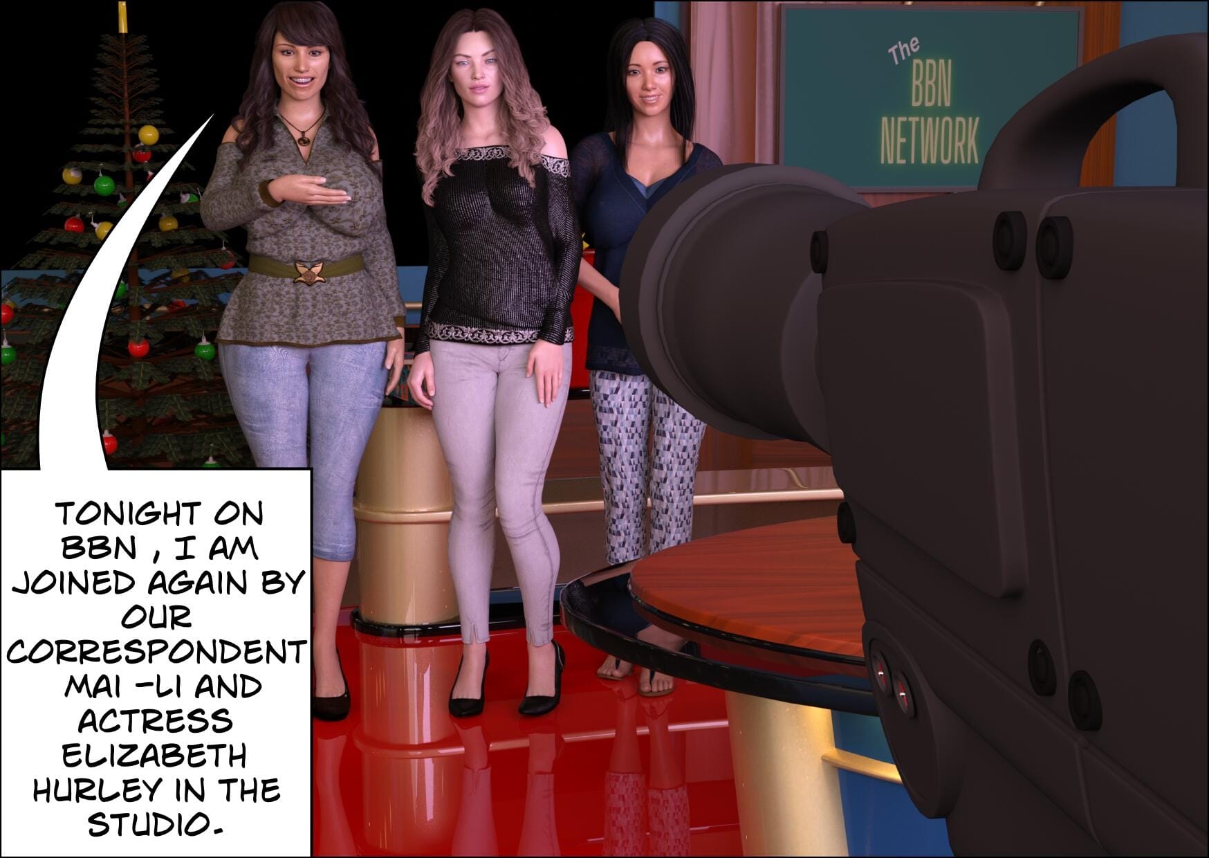 BBN Network [Mature3DComics] 1 . BBN Network - Chapter 1 [Mature3DComics] – page 1