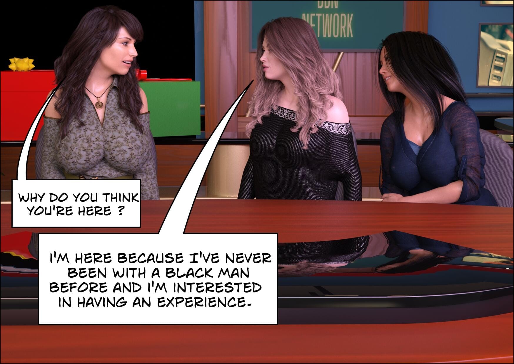 BBN Network [Mature3DComics] 1 . BBN Network - Chapter 1 [Mature3DComics] – page 2