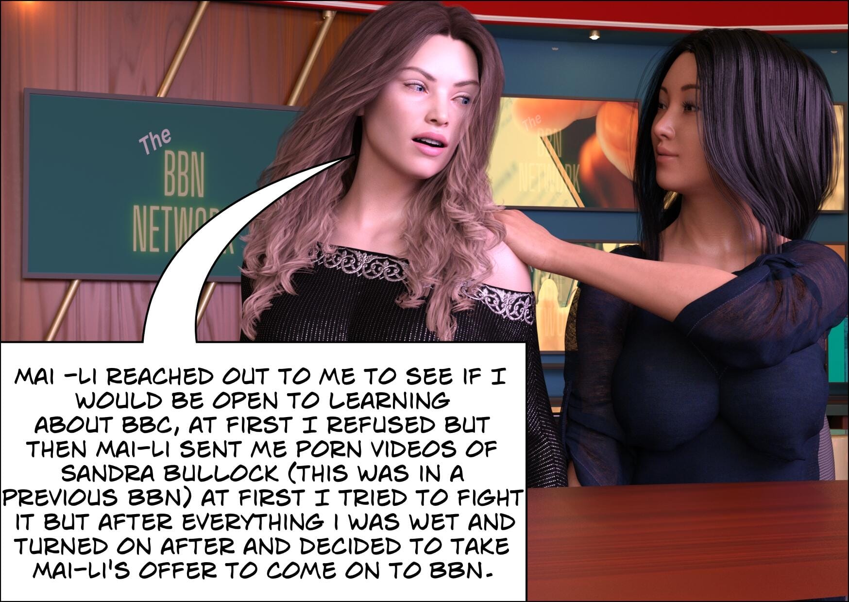 BBN Network [Mature3DComics] 1 . BBN Network - Chapter 1 [Mature3DComics] – page 3