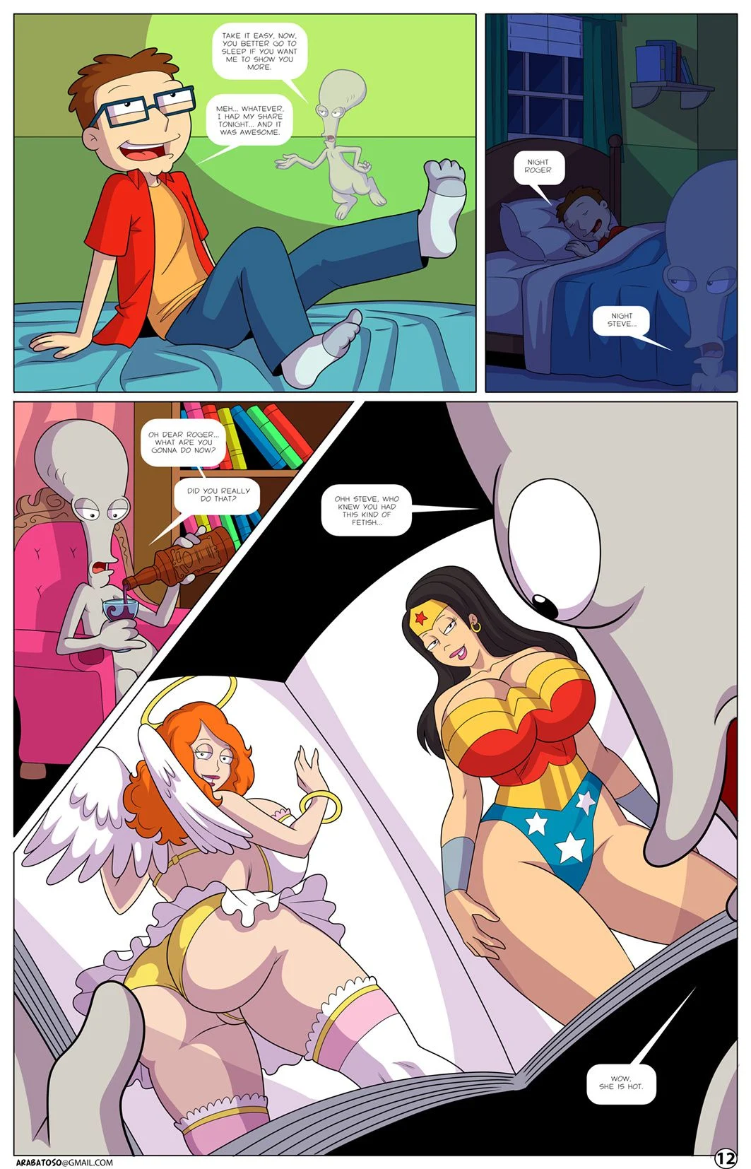 The Tales Of An American Son (American Dad!) [Arabatos] 1 . The Tales Of An American Son - Chapter 1 (American Dad!) [Arabatos] – page 13