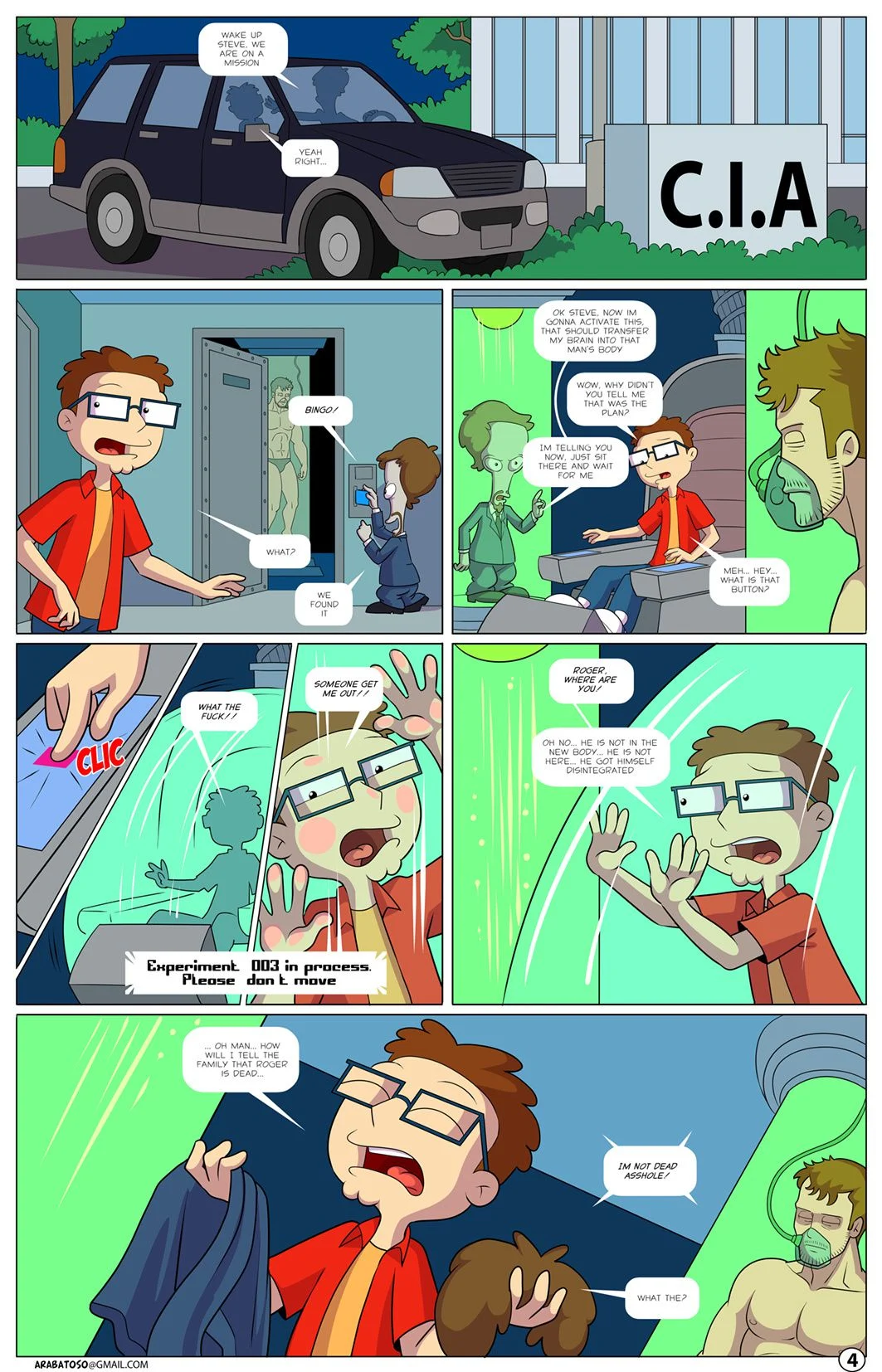 The Tales Of An American Son (American Dad!) [Arabatos] 1 . The Tales Of An American Son - Chapter 1 (American Dad!) [Arabatos] – page 5