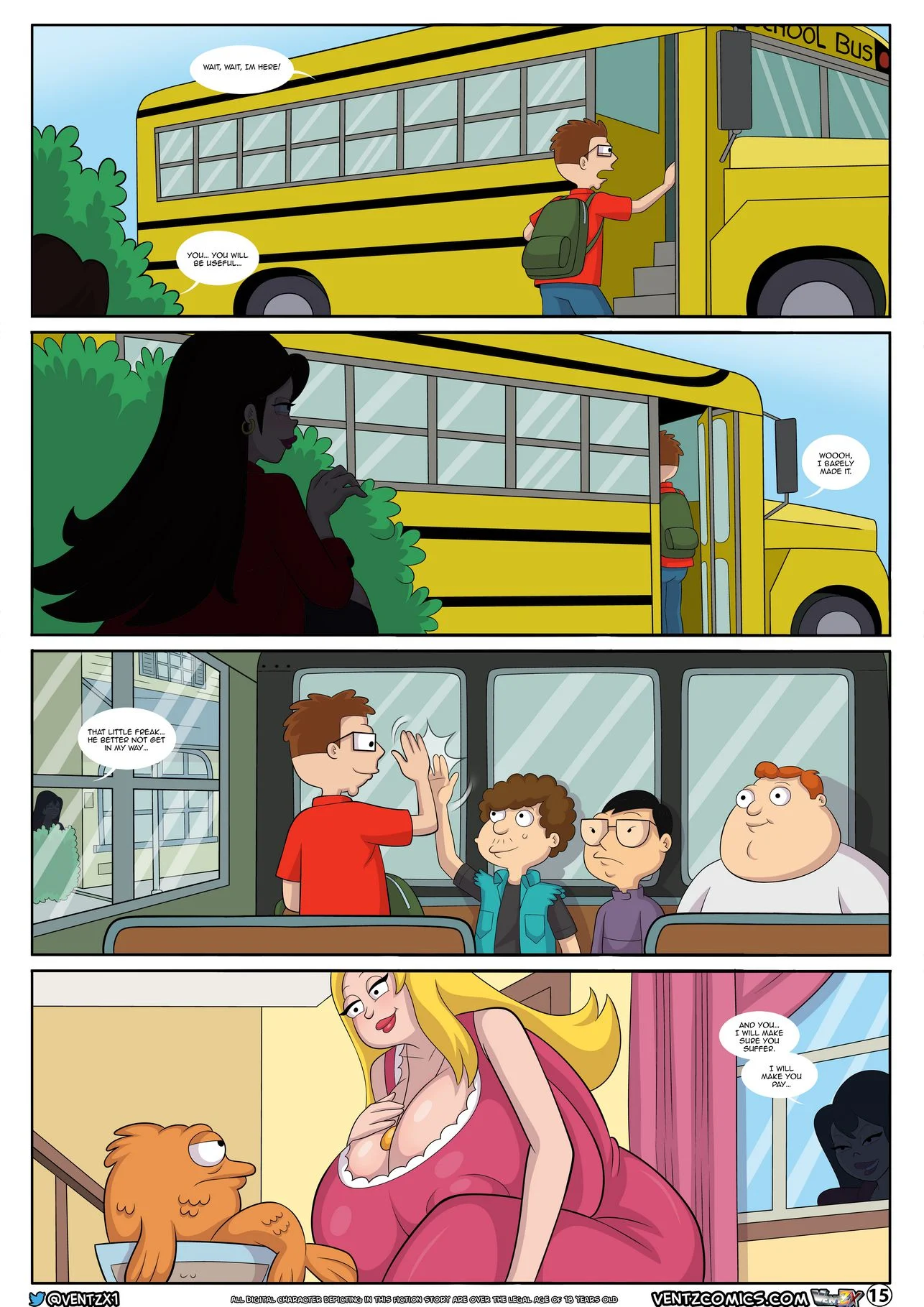 The Tales Of An American Son (American Dad!) [Arabatos] 3 . The Tales Of An American Son - Chapter 3 (American Dad!) [Arabatos] – page 15