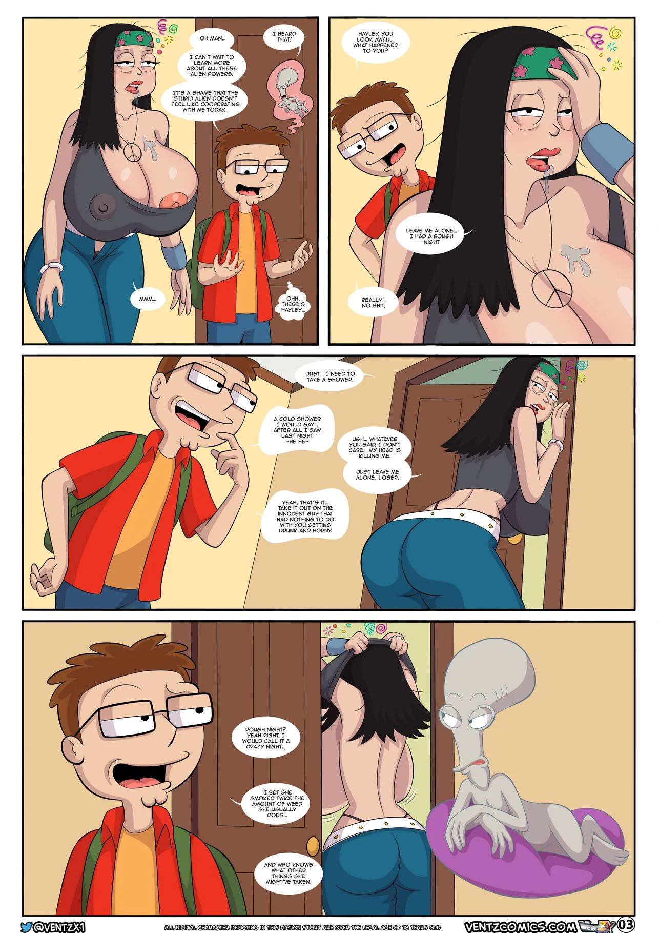 The Tales Of An American Son (American Dad!) [Arabatos] 3 . The Tales Of An American Son - Chapter 3 (American Dad!) [Arabatos] – page 3