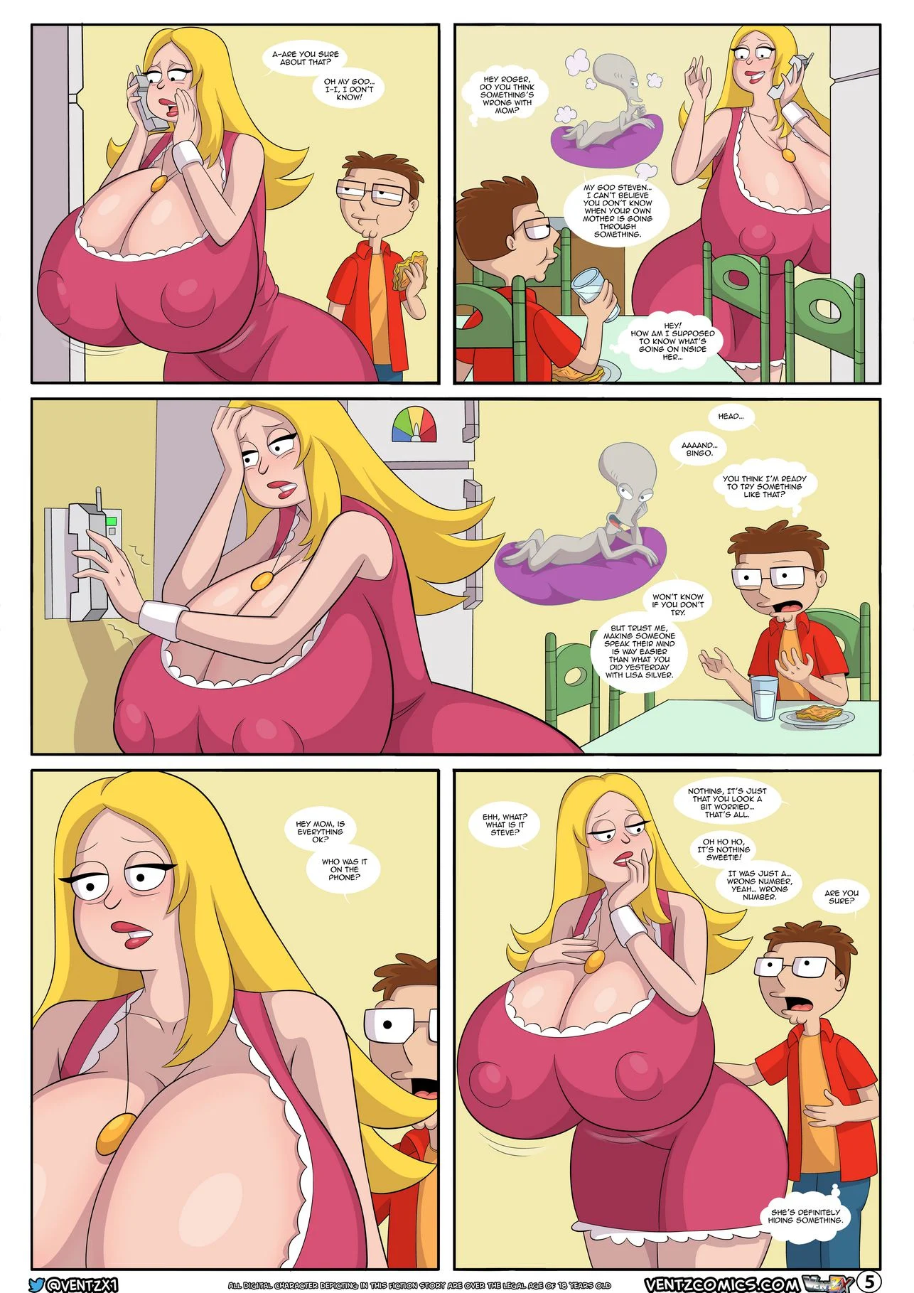 The Tales Of An American Son (American Dad!) [Arabatos] 3 . The Tales Of An American Son - Chapter 3 (American Dad!) [Arabatos] – page 5