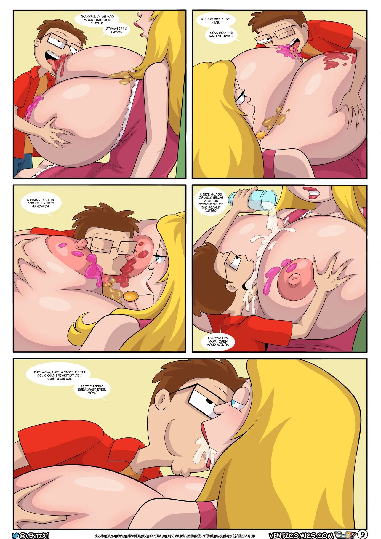 The Tales Of An American Son (American Dad!) [Arabatos] 3 . The Tales Of An American Son - Chapter 3 (American Dad!) [Arabatos] – page 9