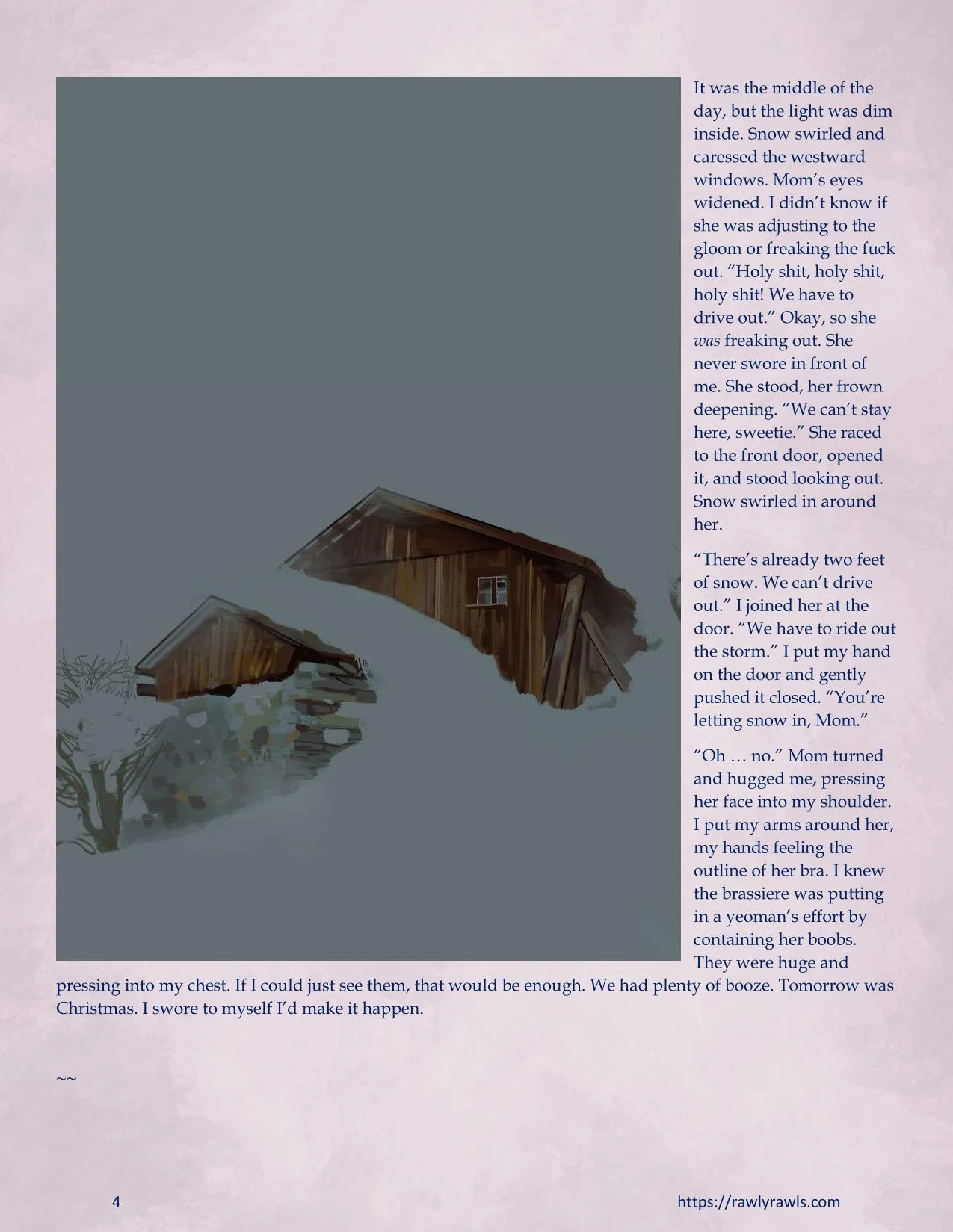 Marooned Christmas Chapter 1 – page 4