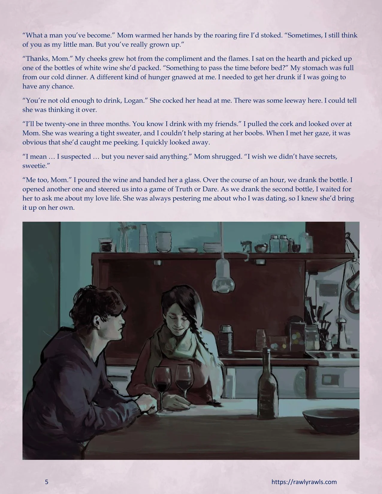 Marooned Christmas Chapter 1 – page 5