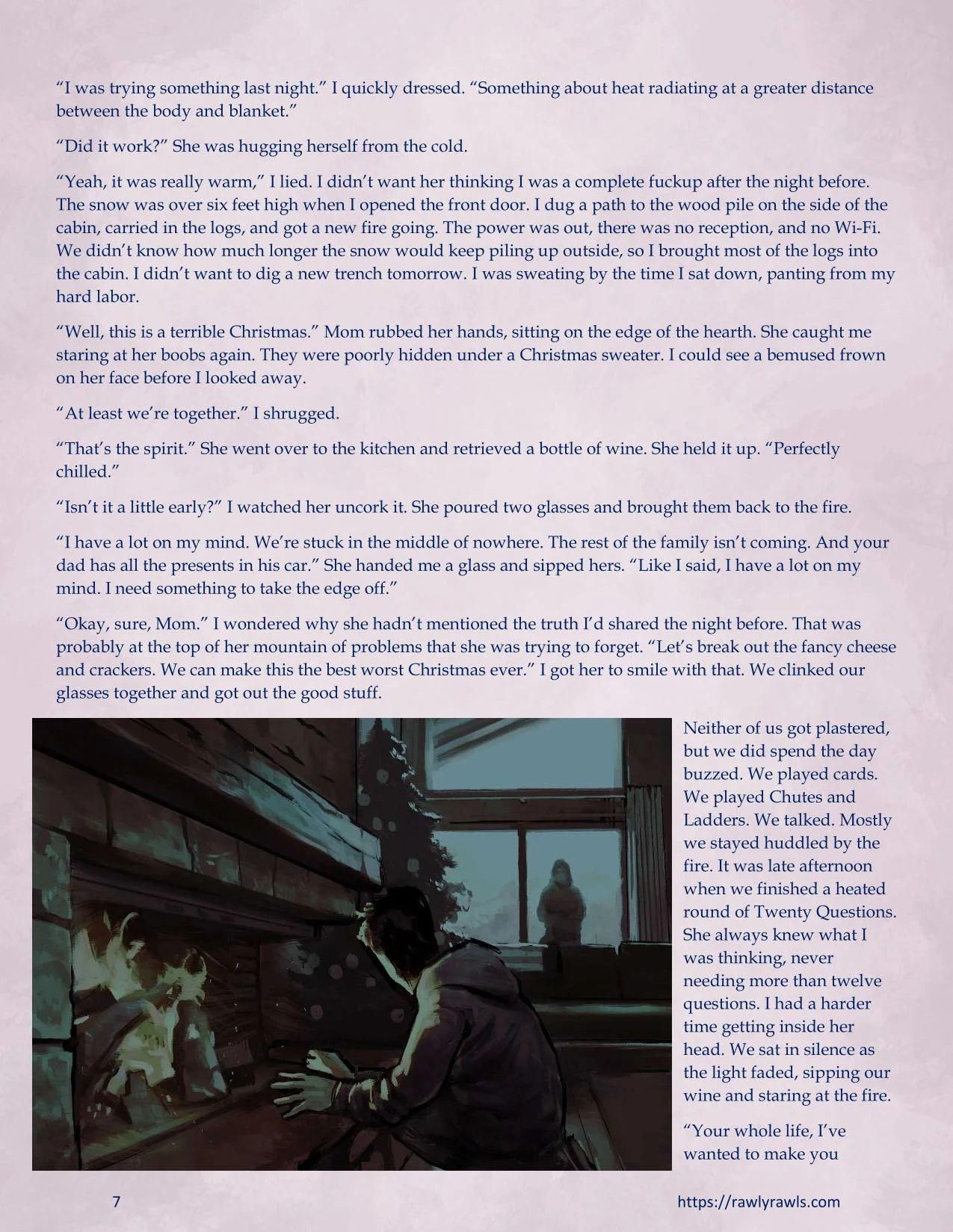 Marooned Christmas Chapter 1 – page 7