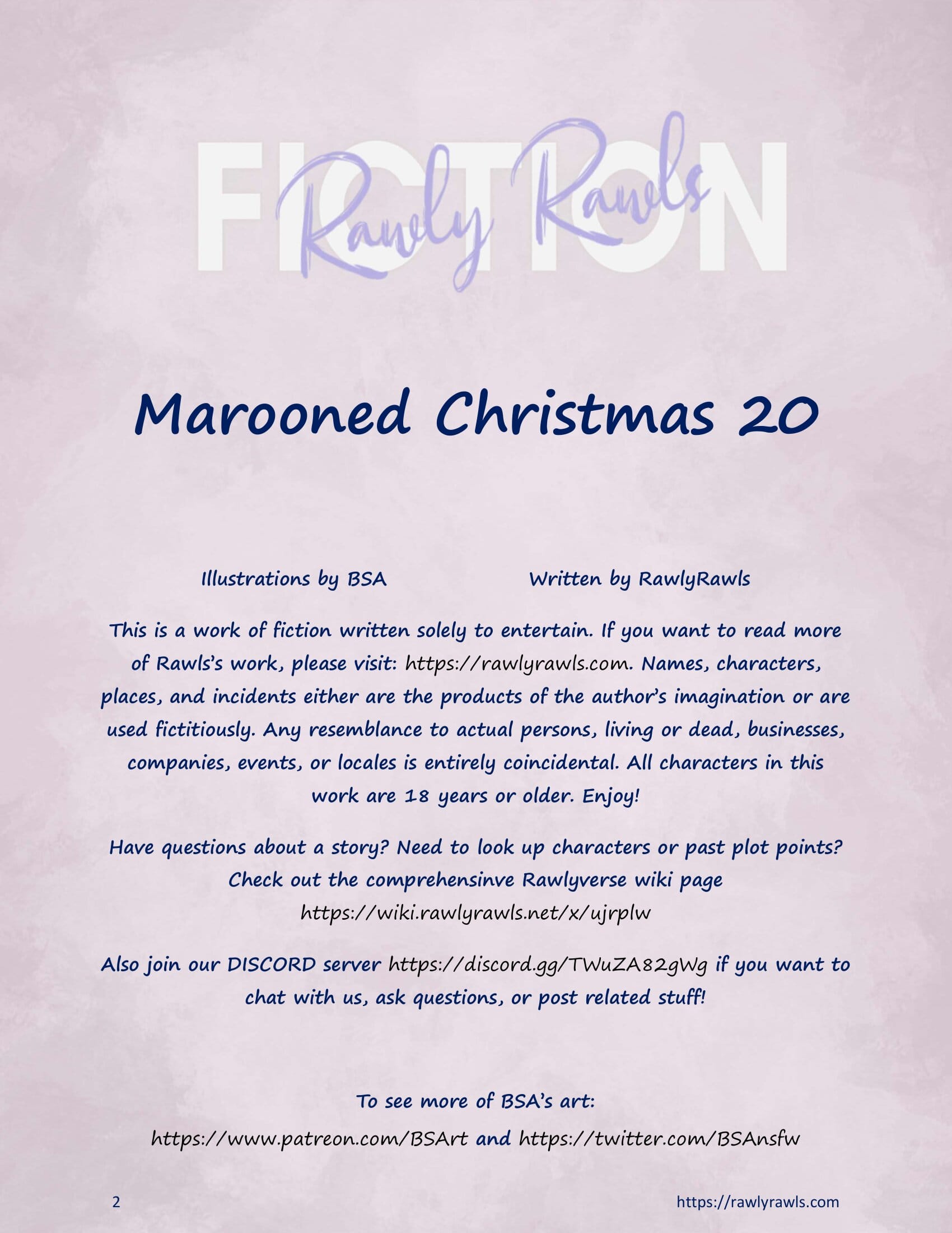 Marooned Christmas [BSA , Rawly Rawls] 20 . Marooned Christmas - Chapter 20 [BSA , Rawly Rawls] – page 2