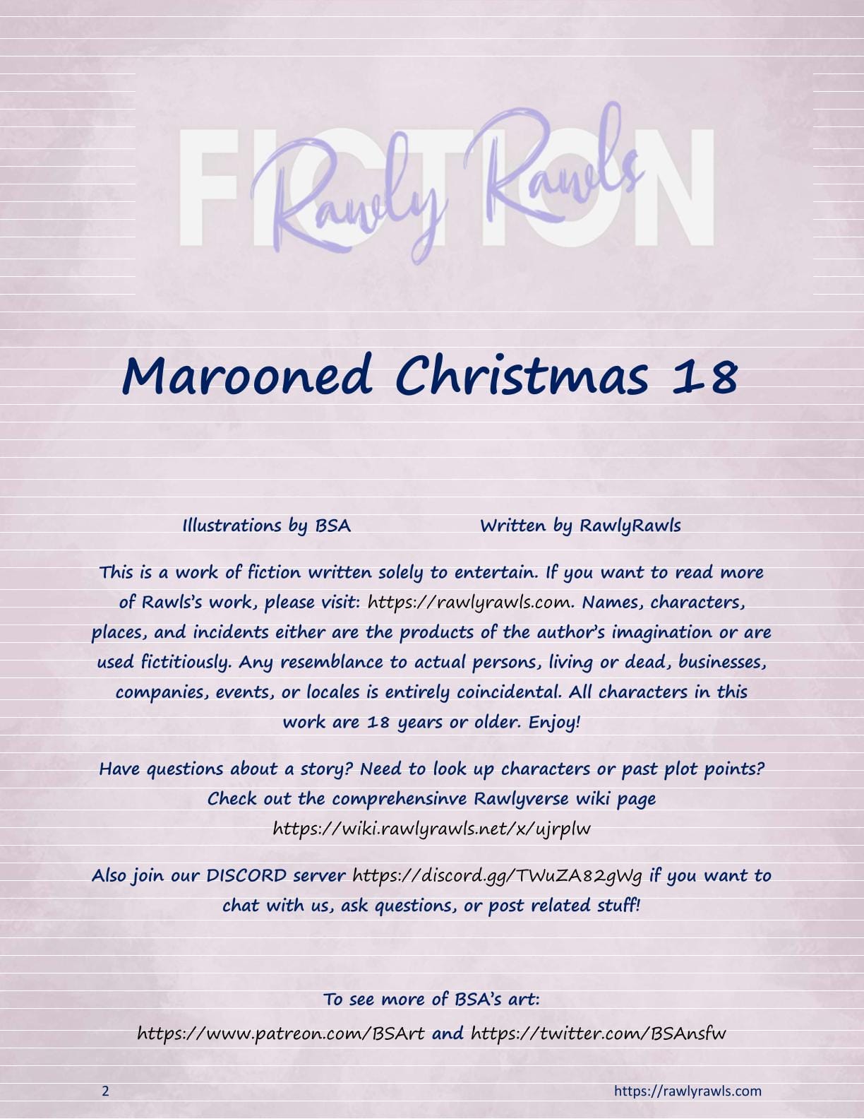 Marooned Christmas [BSA , Rawly Rawls] 18 . Marooned Christmas - Chapter 18 [BSA , Rawly Rawls] – page 2