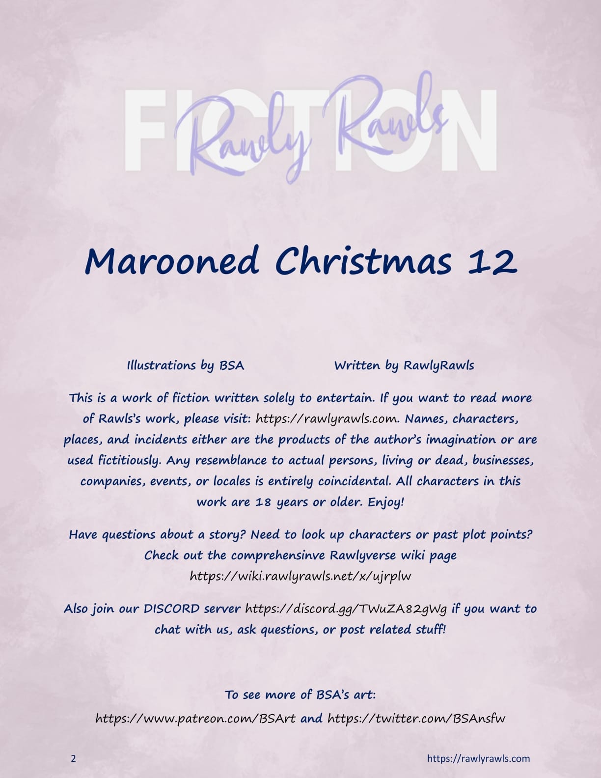 Marooned Christmas [BSA , Rawly Rawls] 12 . Marooned Christmas - Chapter 12 [BSA , Rawly Rawls] – page 2