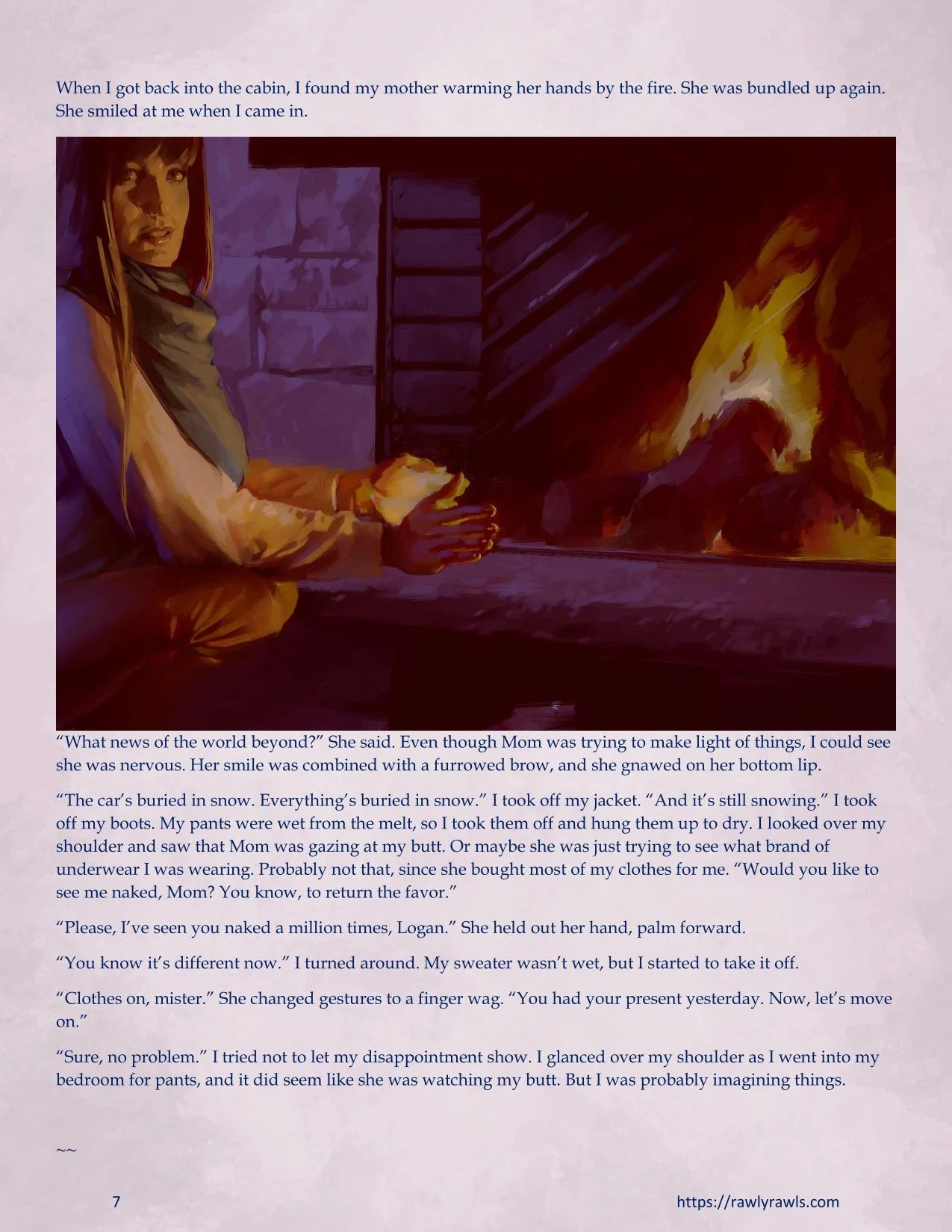 Marooned Christmas Chapter 2 – page 7