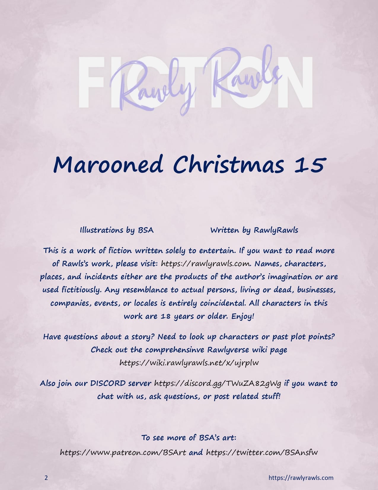 Marooned Christmas [BSA , Rawly Rawls] 15 . Marooned Christmas - Chapter 15 [BSA , Rawly Rawls] – page 2