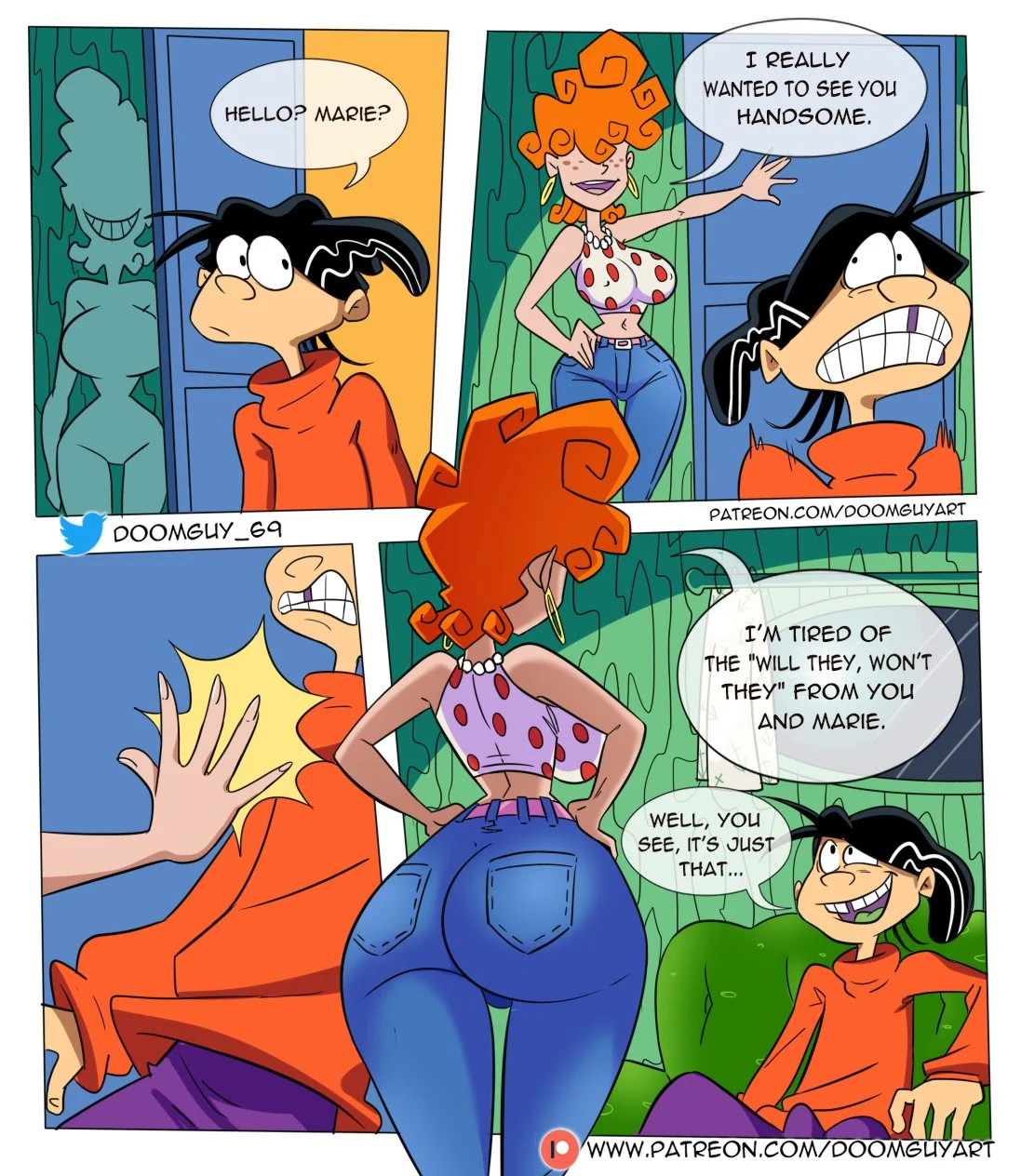 The Kanker Sisters (Ed Edd n Eddy) [Doom Guy] 1 . The Kanker Sisters - Chapter 1 (Ed Edd n Eddy) [Doom Guy] – page 2
