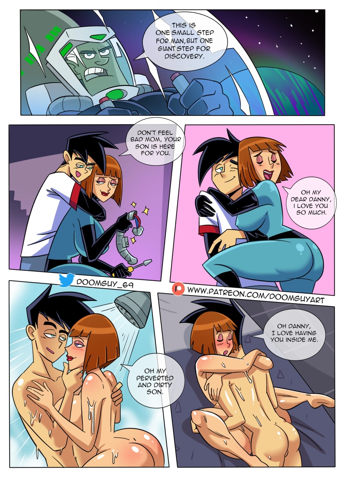 Maddie Fenton: A Mother's Plan (Danny Phantom) [Doom Guy] 1 . A Mother's Plan - Chapter 1 (Danny Phantom) [Doom Guy] – page 6