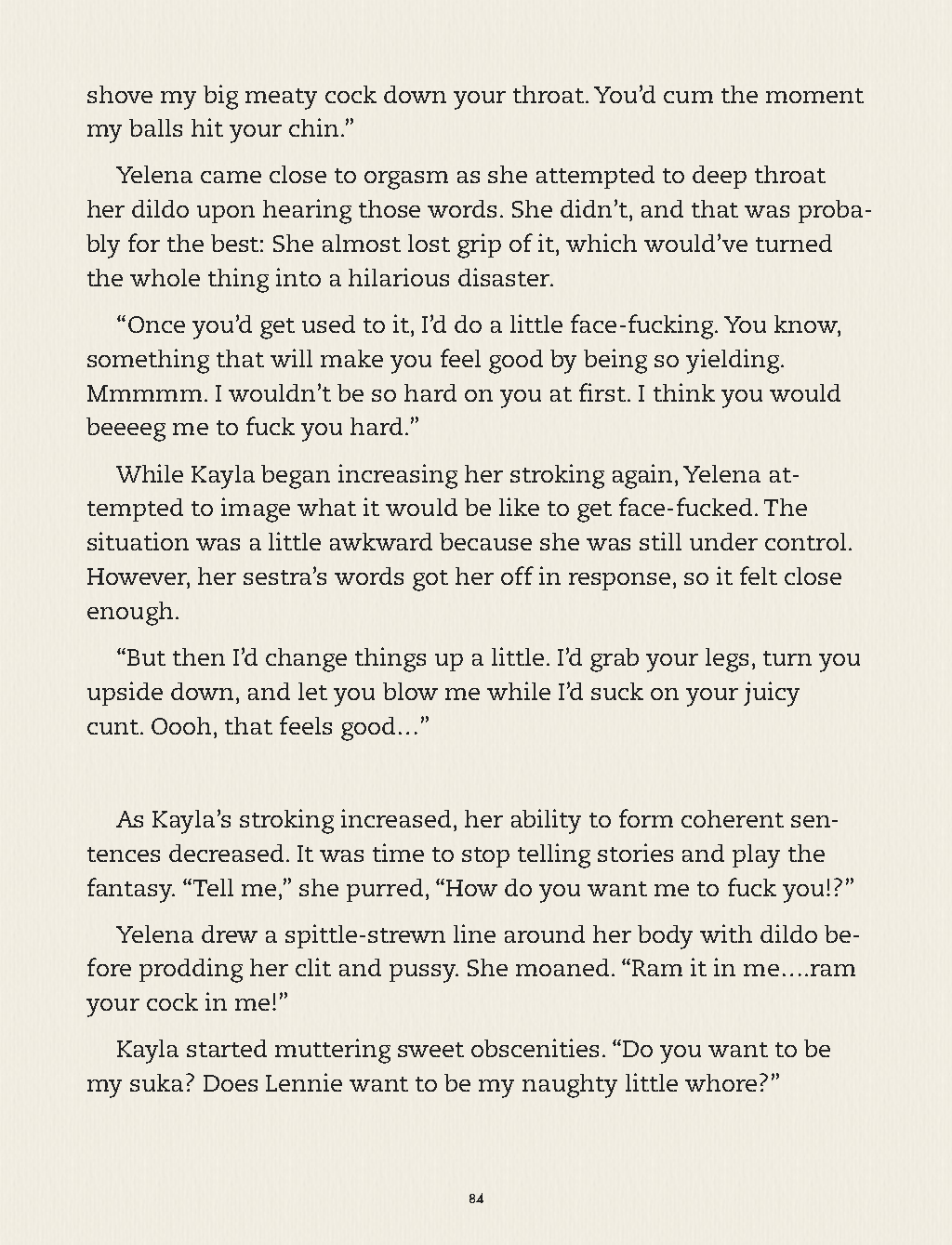 Lust Unleashed [TheDude3DX] 0.2.1 . Lust Unleashed - Awakening - Ebook - [TheDude3DX] – page 85