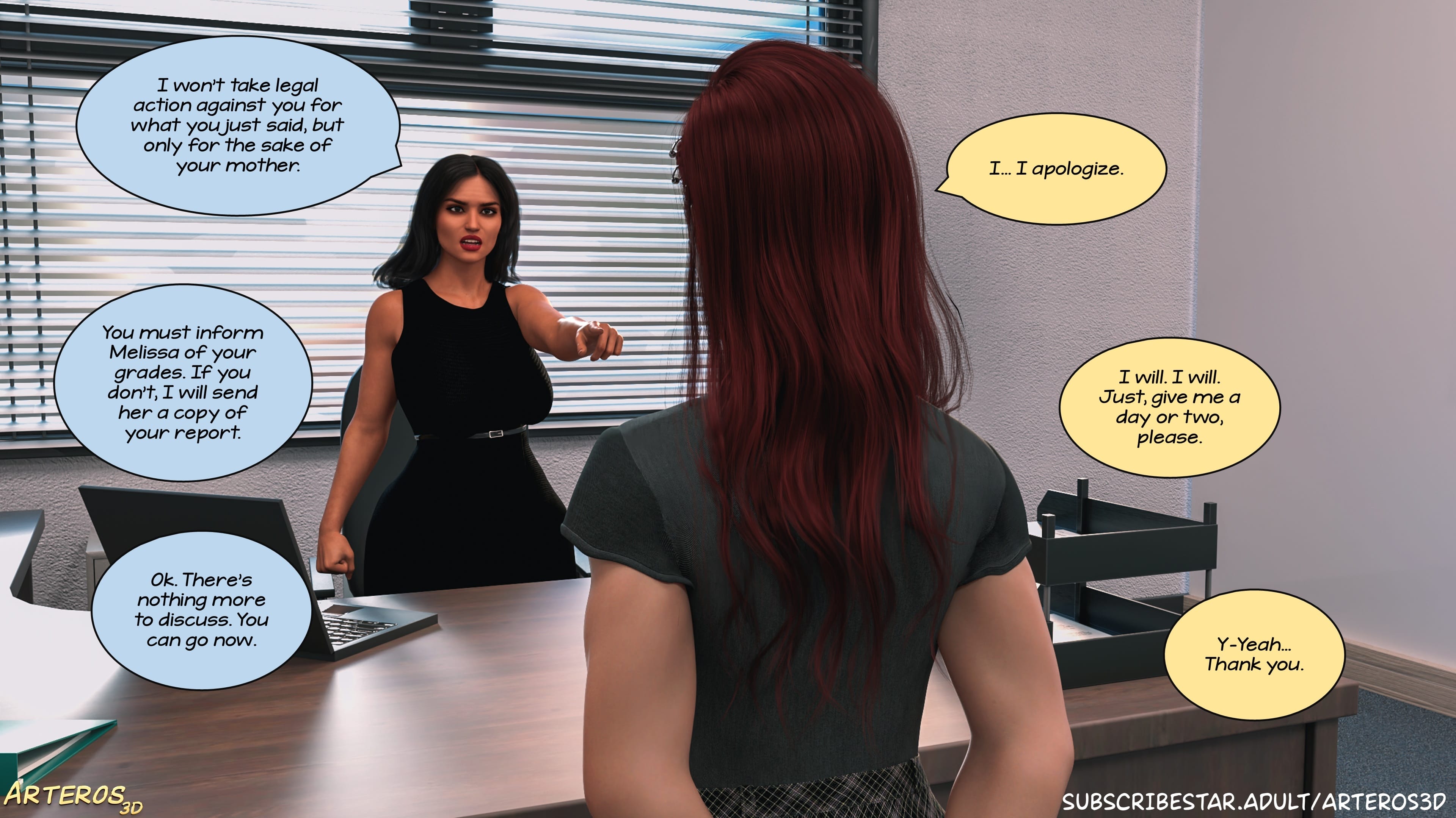Unstoppable Lust [Arteros3D] 1 . Unstoppable Lust - Chapter 1 [Arteros3D] – page 10