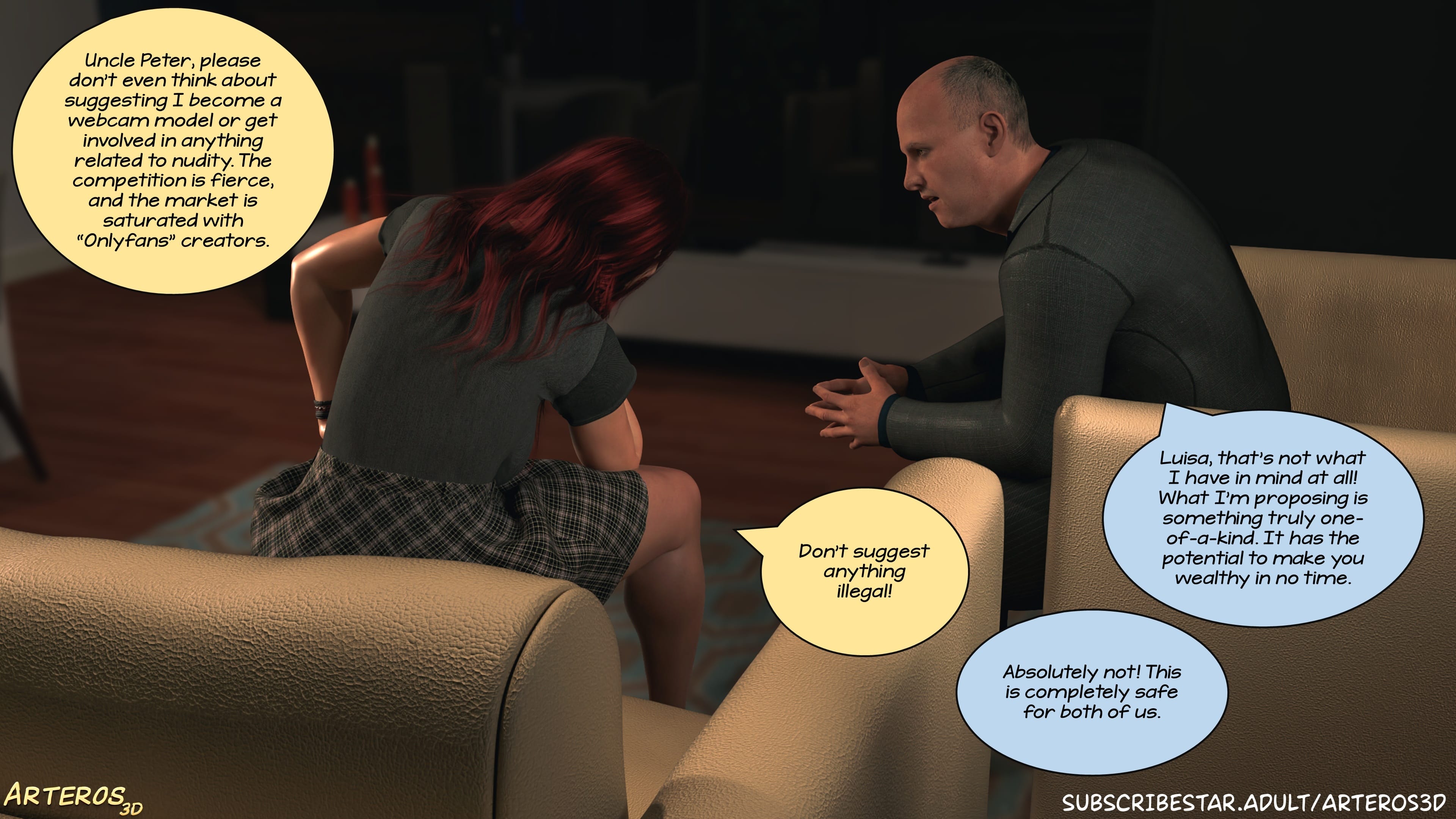 Unstoppable Lust [Arteros3D] 1 . Unstoppable Lust - Chapter 1 [Arteros3D] – page 12