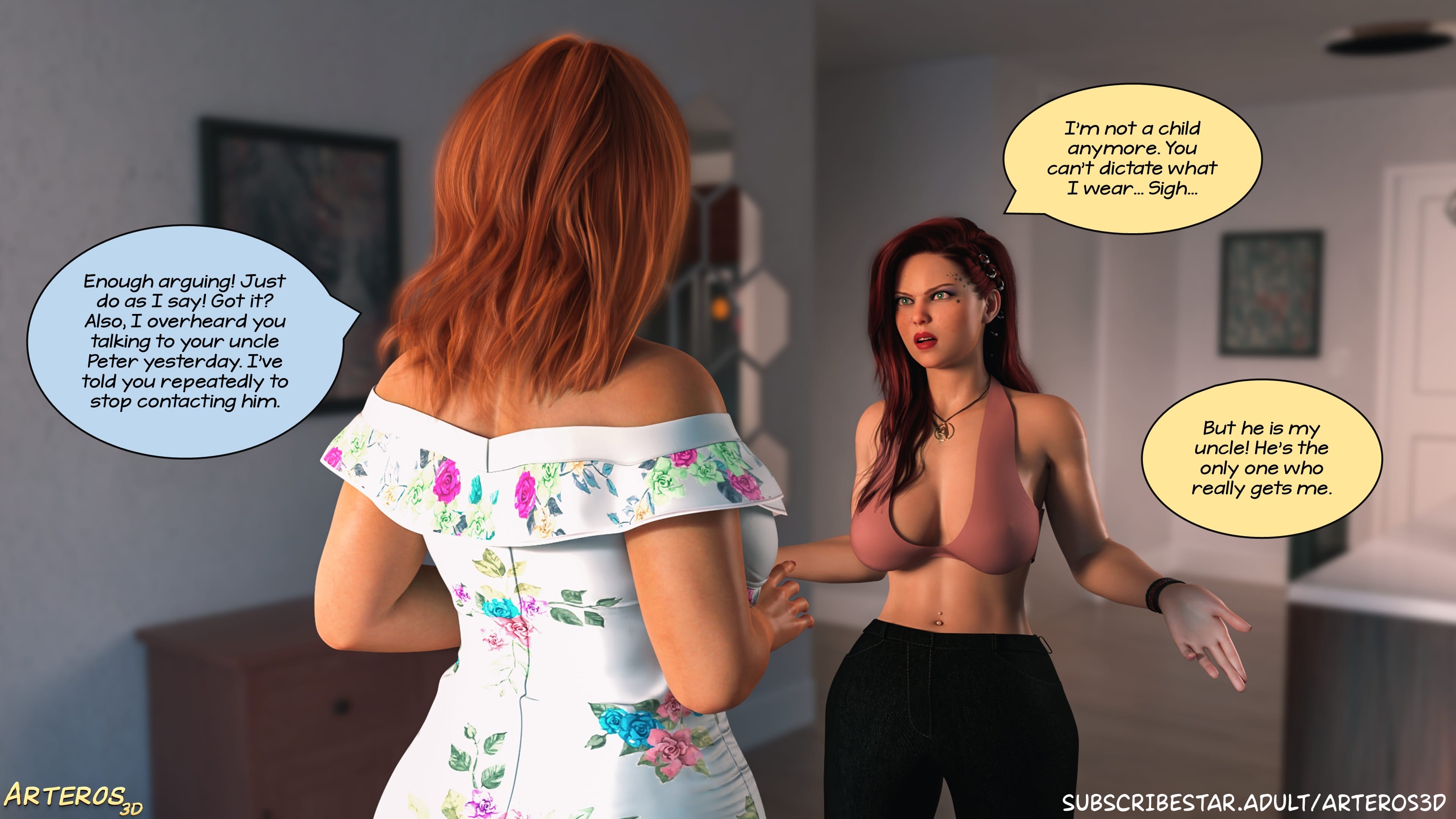 Unstoppable Lust [Arteros3D] 1 . Unstoppable Lust - Chapter 1 [Arteros3D] – page 5