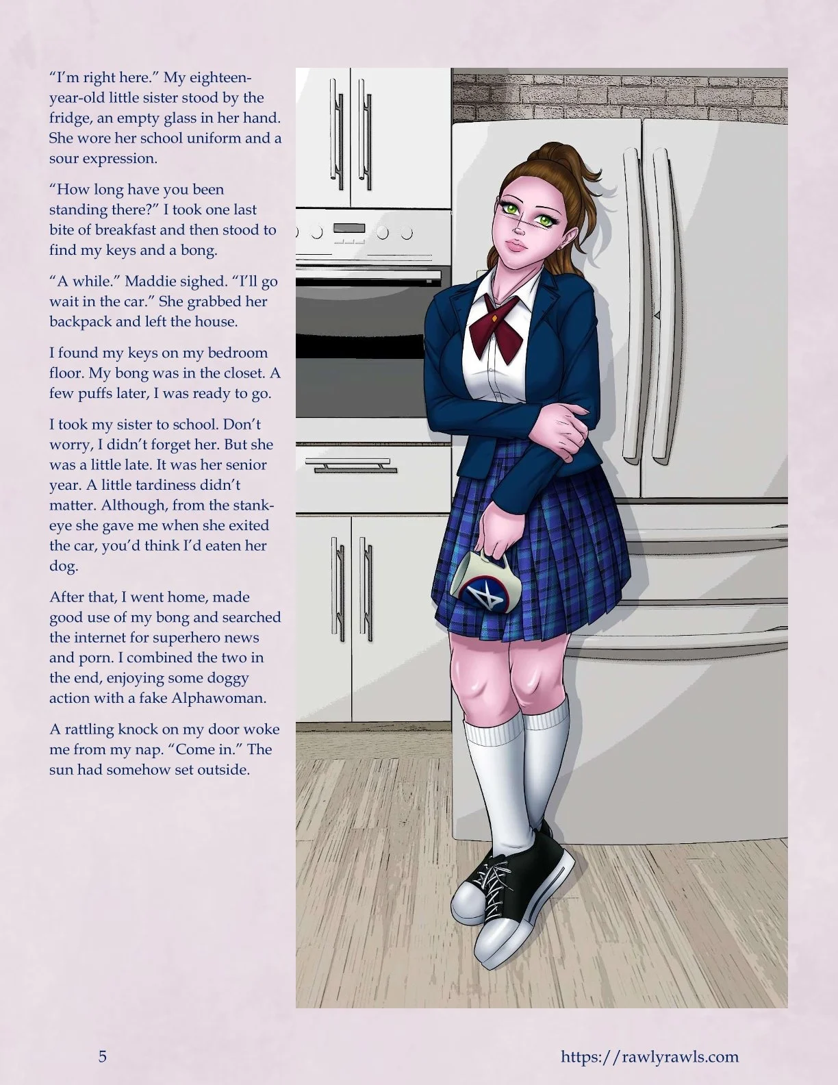 My Mother's Secret Identity [Adun | Danny Sulca , RawlyRawls] 1 . My Mother's Secret Identity - Chapter 1 [Adun - Danny Sulca , RawlyRawls] – page 5