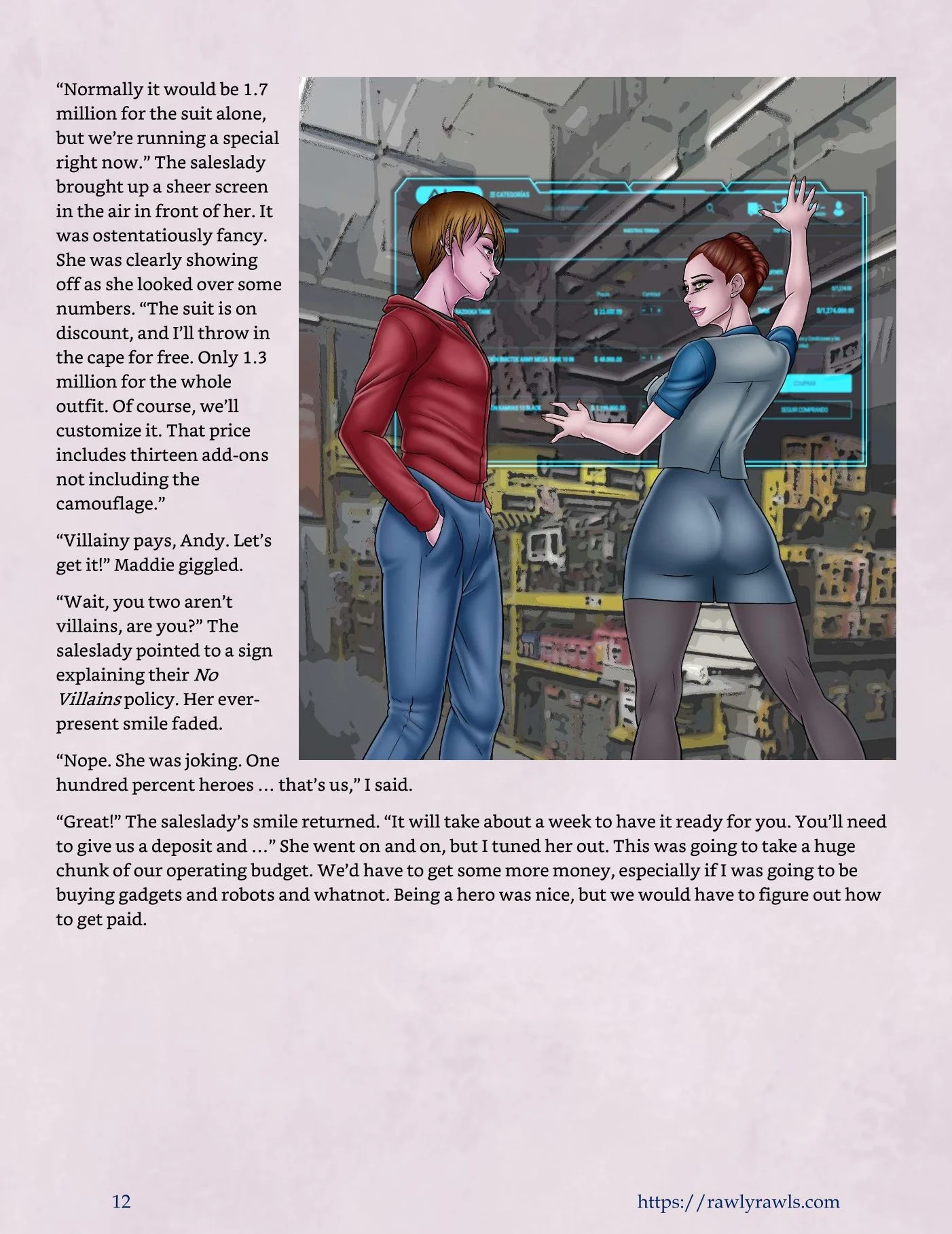 My Mother's Secret Identity [Adun | Danny Sulca , RawlyRawls] 9 . My Mother's Secret Identity - Chapter 9 [Adun | Danny Sulca , RawlyRawls] – page 12