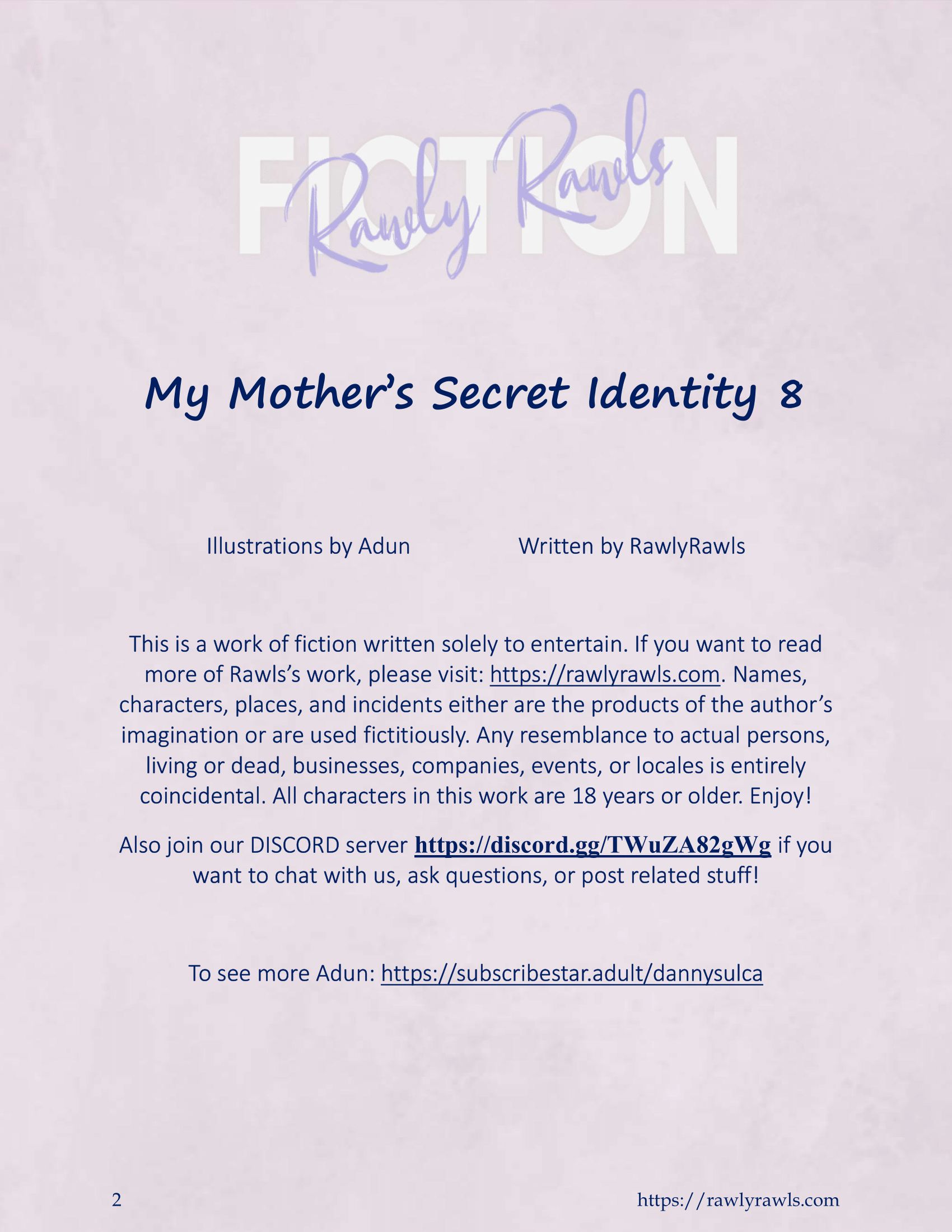 My Mother's Secret Identity [Adun | Danny Sulca , RawlyRawls] 8 . My Mother's Secret Identity - Chapter 8 [Adun | Danny Sulca , RawlyRawls] – page 2