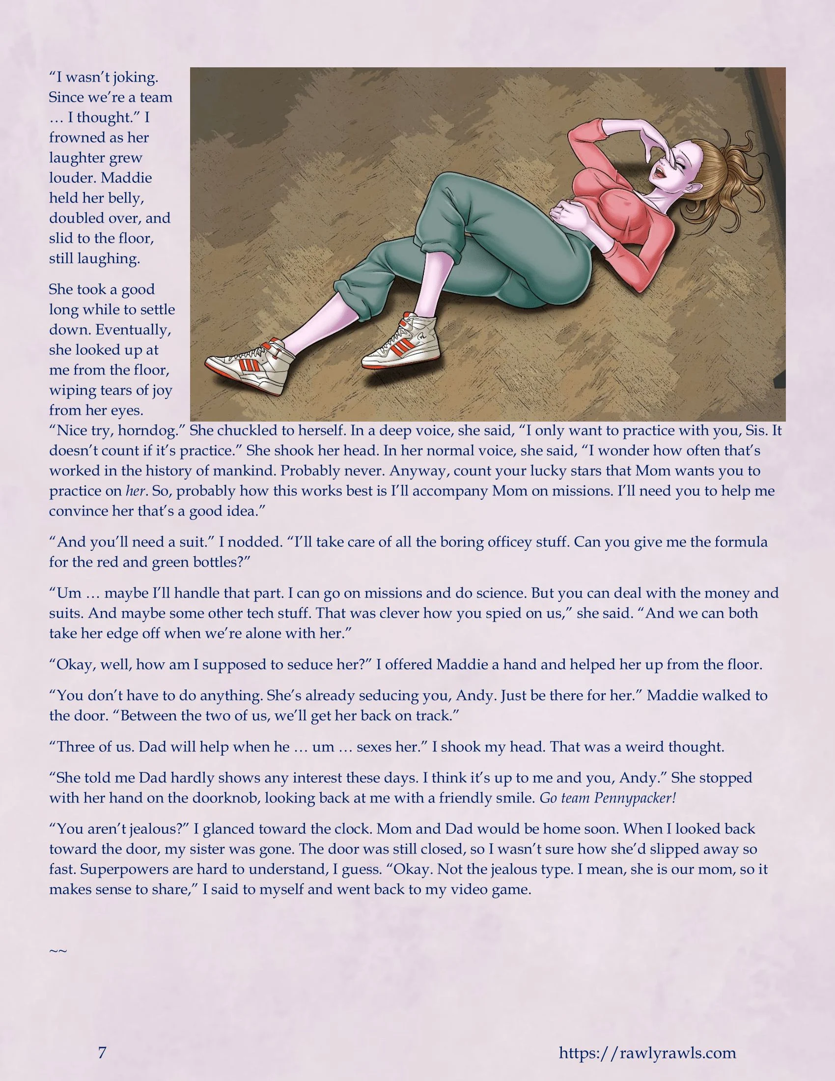 My Mother's Secret Identity [Adun | Danny Sulca , RawlyRawls] 8 . My Mother's Secret Identity - Chapter 8 [Adun | Danny Sulca , RawlyRawls] – page 7