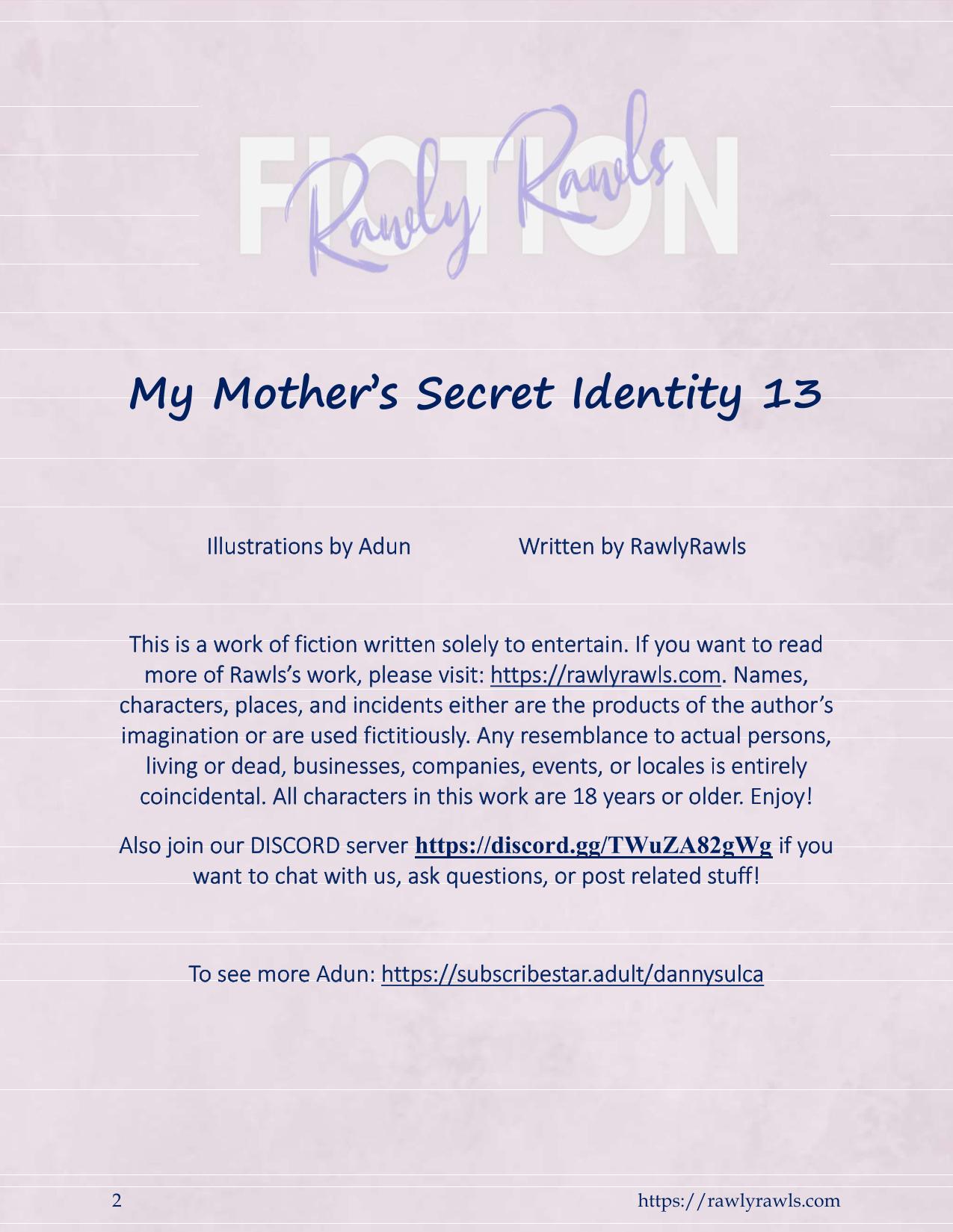 My Mother's Secret Identity [Adun | Danny Sulca , RawlyRawls] 13 . My Mother's Secret Identity - Chapter 13 [Adun , RawlyRawls] – page 2