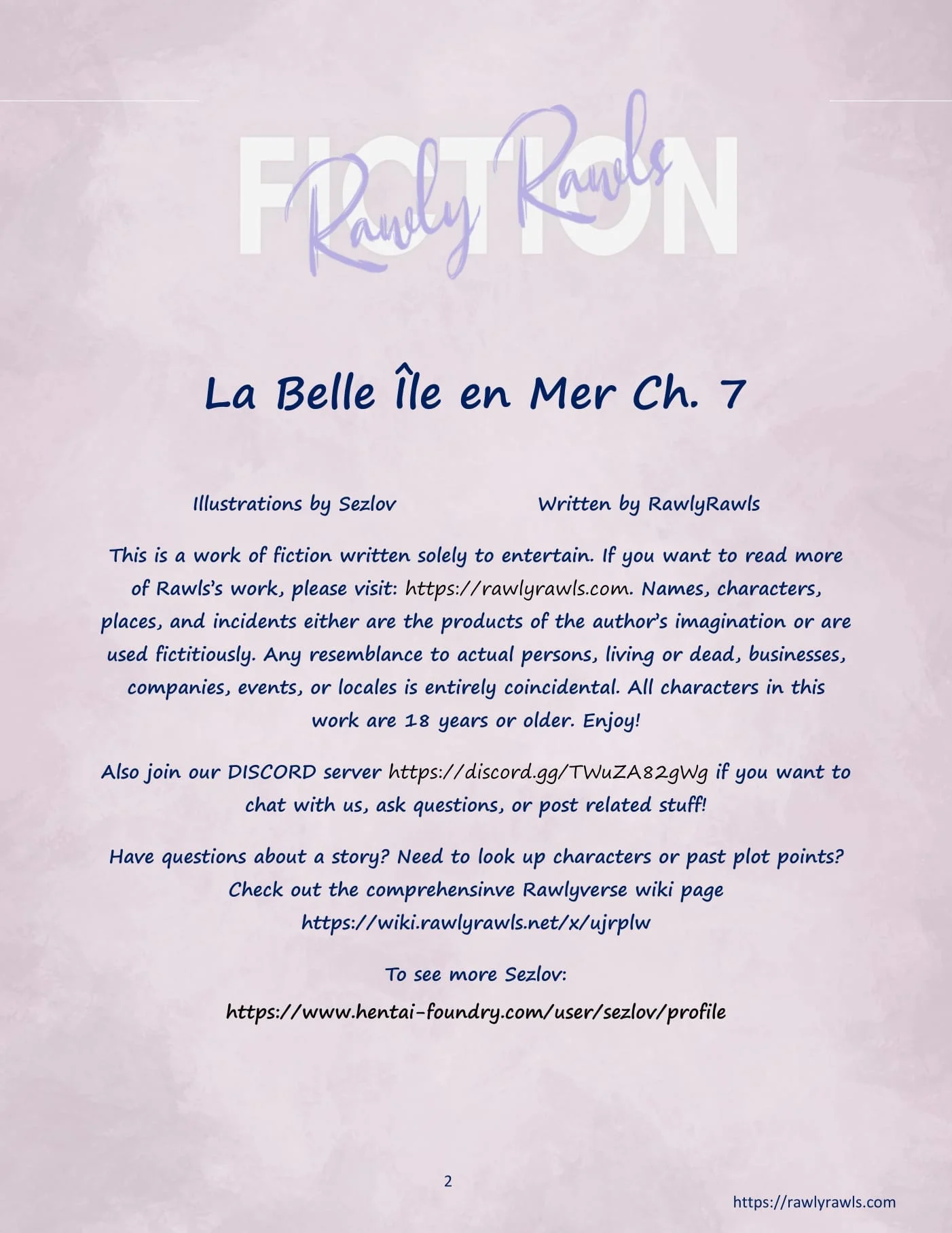 La Belle Ile en Mere [Sezlov , RawlyRawls] 7 . La Belle Ile en Mere - Chapter 7 [Sezlov , RawlyRawls] – page 2