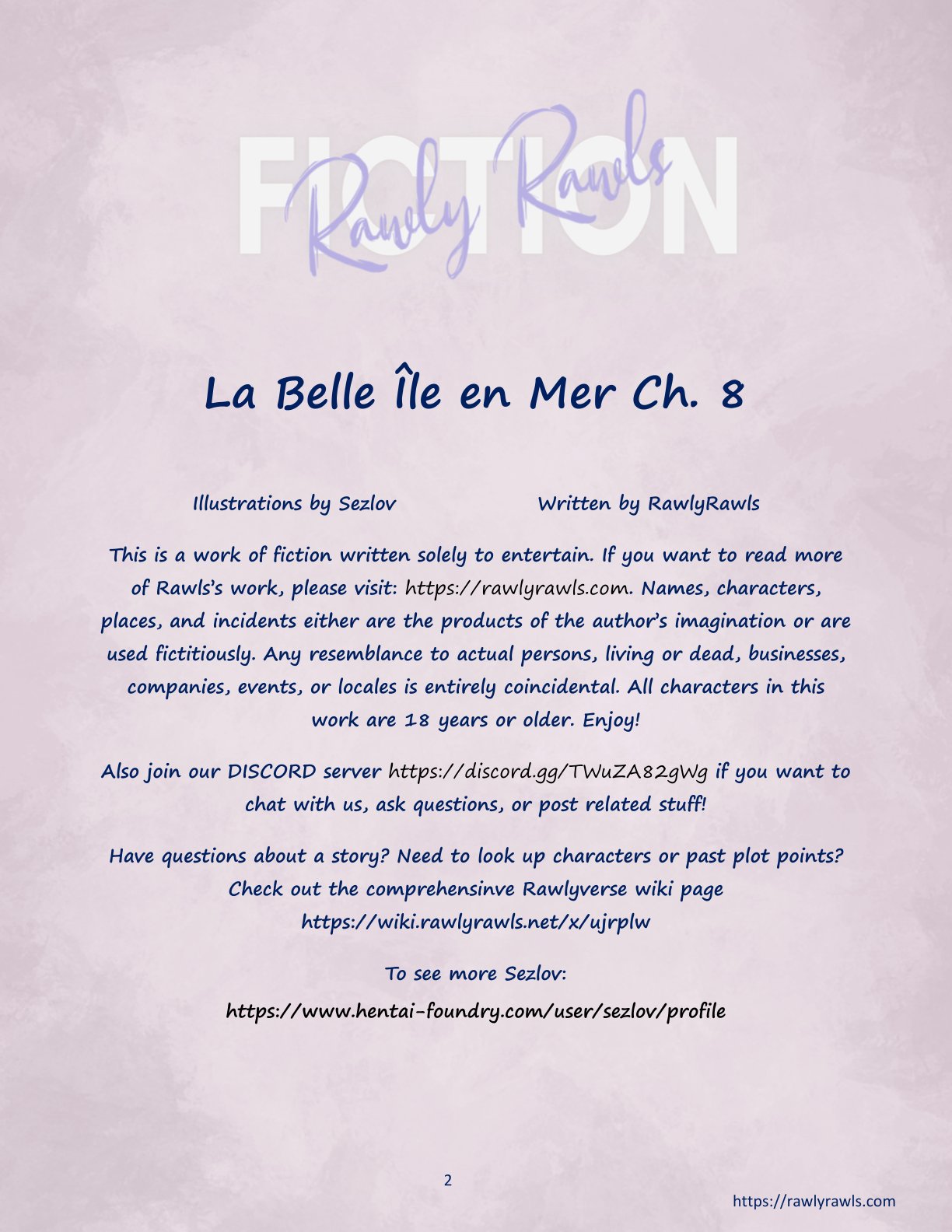 La Belle Ile en Mere [Sezlov , RawlyRawls] 8 . La Belle Ile en Mere - Chapter 8 [Sezlov , RawlyRawls] – page 2