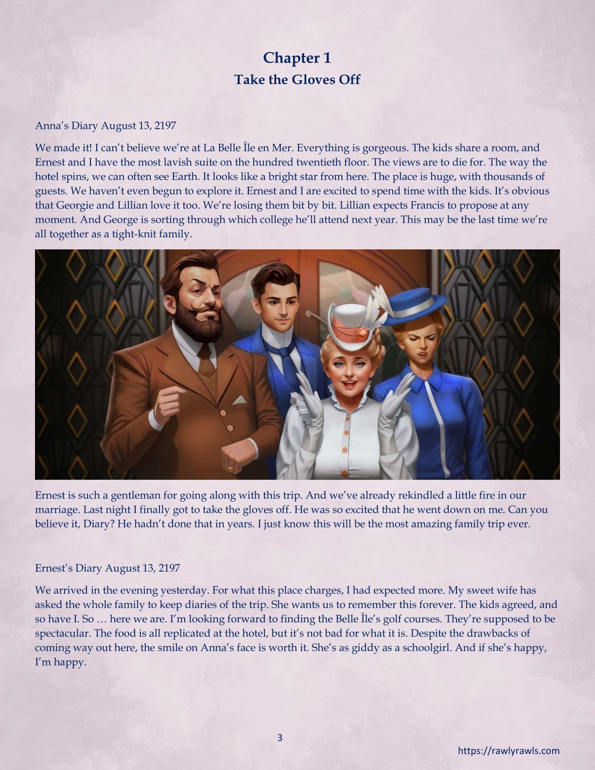 La Belle Ile en Mere [Sezlov , RawlyRawls] 1 . La Belle Ile en Mere - Chapter 1 [Sezlov , RawlyRawls] – page 3