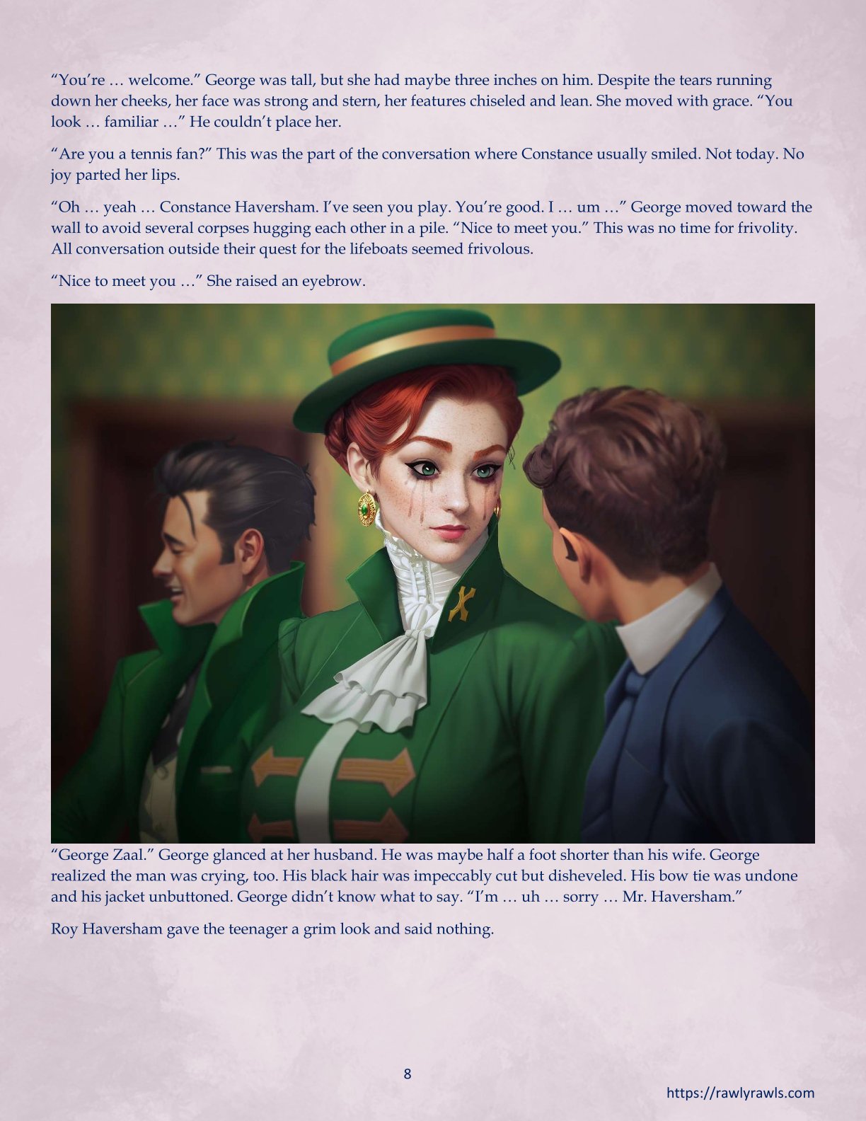 La Belle Ile en Mere [Sezlov , RawlyRawls] 1 . La Belle Ile en Mere - Chapter 1 [Sezlov , RawlyRawls] – page 8