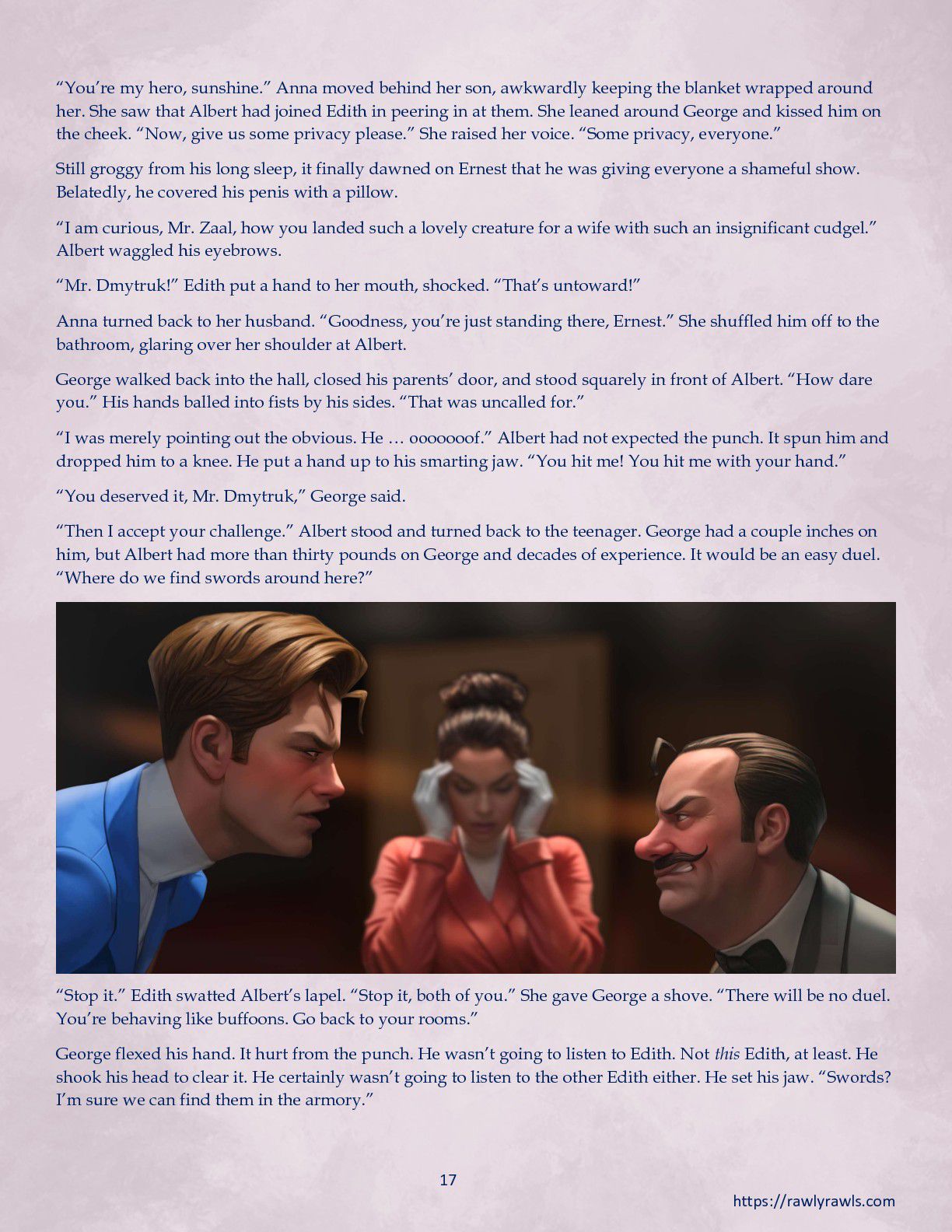 La Belle Ile en Mere [Sezlov , RawlyRawls] 5 . La Belle Ile en Mere - Chapter 5 [Sezlov , RawlyRawls] – page 17