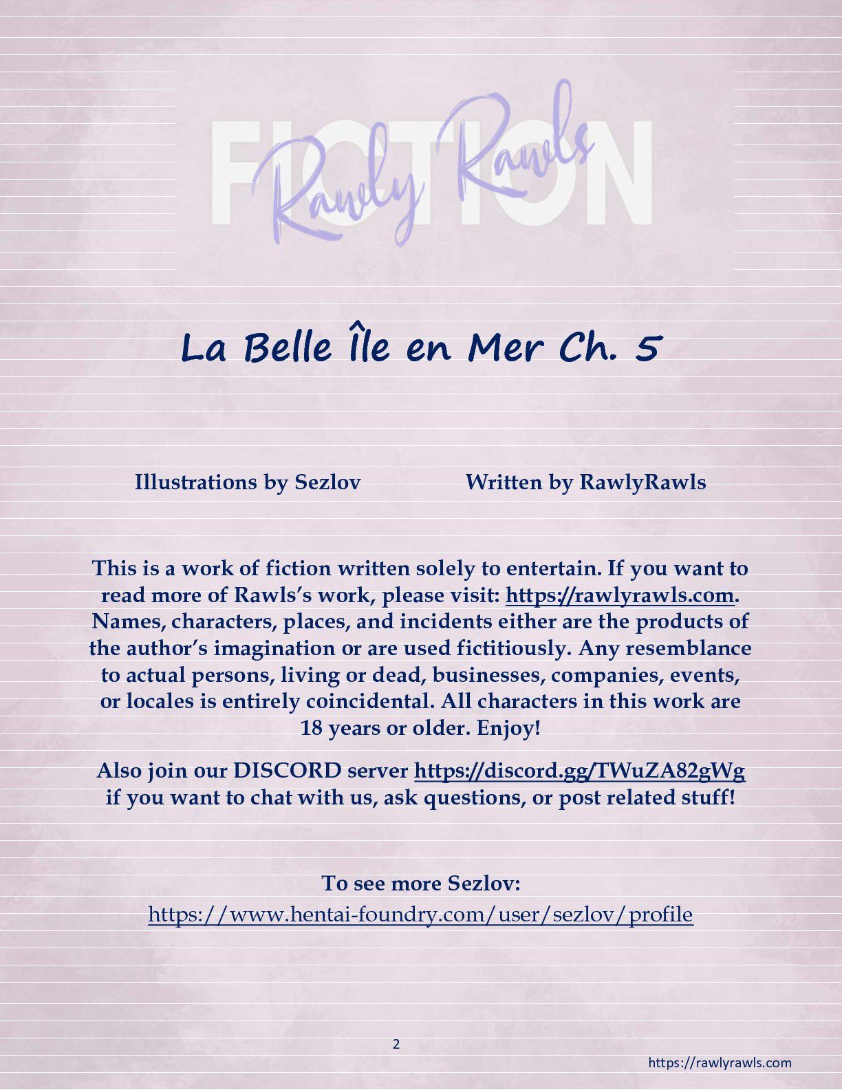 La Belle Ile en Mere [Sezlov , RawlyRawls] 5 . La Belle Ile en Mere - Chapter 5 [Sezlov , RawlyRawls] – page 2