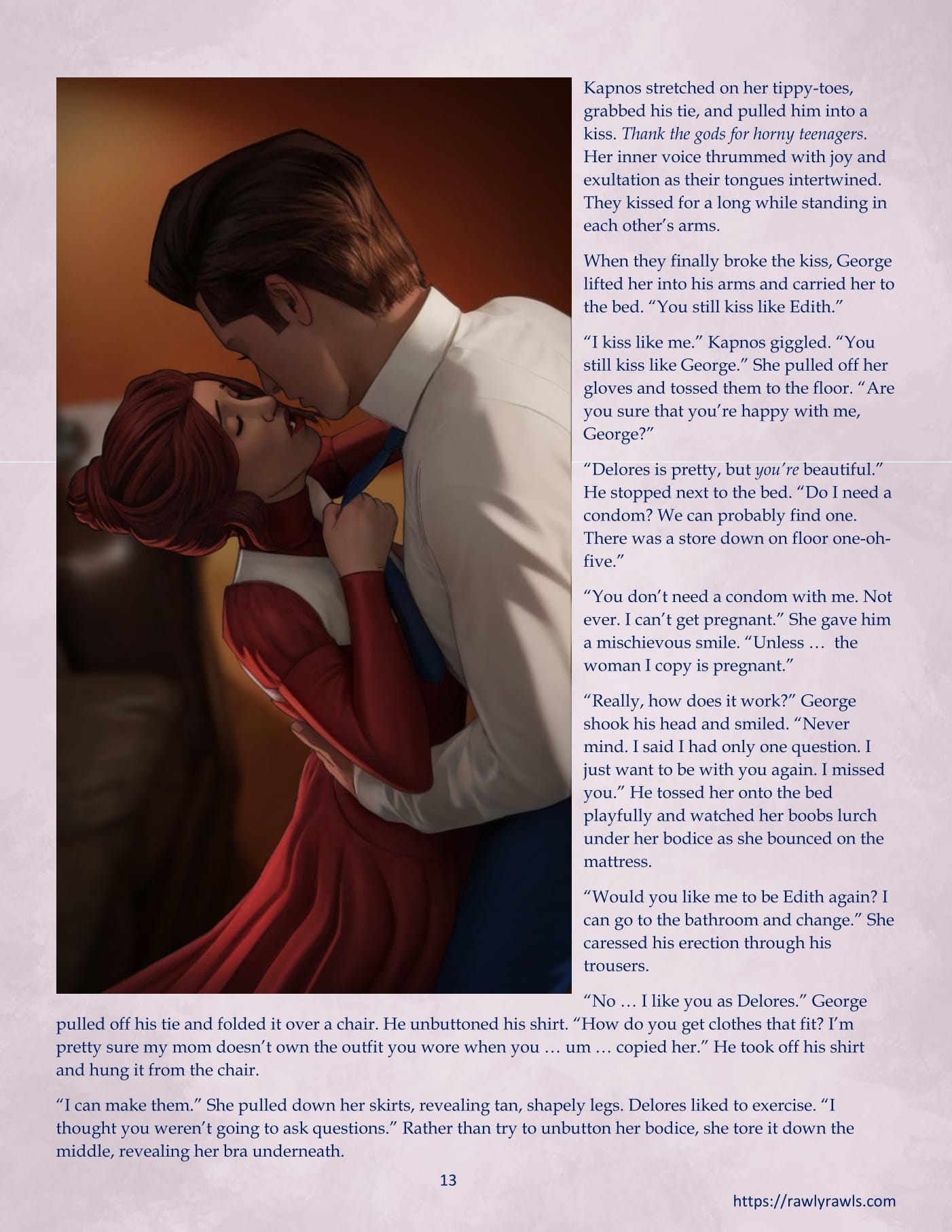 La Belle Ile en Mere [Sezlov , RawlyRawls] 6 . La Belle Ile en Mere - Chapter 6 [Sezlov , RawlyRawls] – page 13