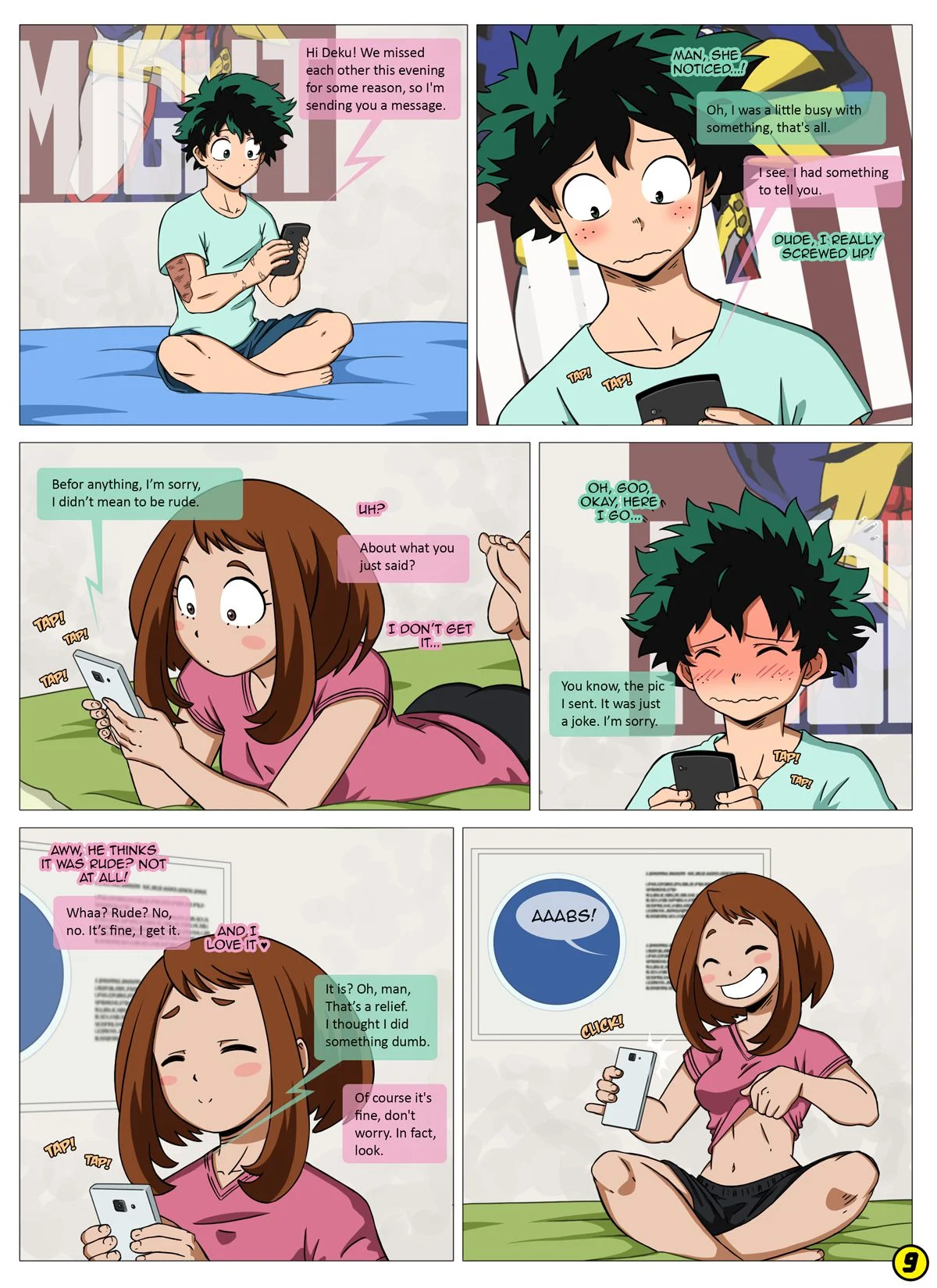 I See You (My Hero Academia) [Area] 1 . I See You - Chapter 1 (My Hero Academia) [Area] – page 10