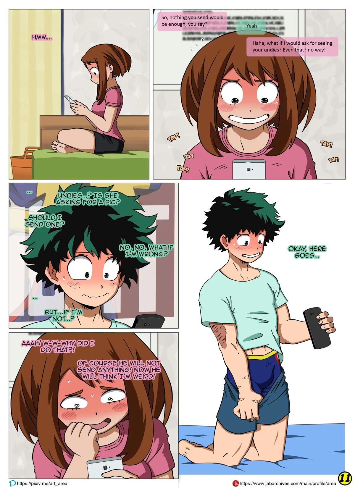 I See You (My Hero Academia) [Area] 1 . I See You - Chapter 1 (My Hero Academia) [Area] – page 12