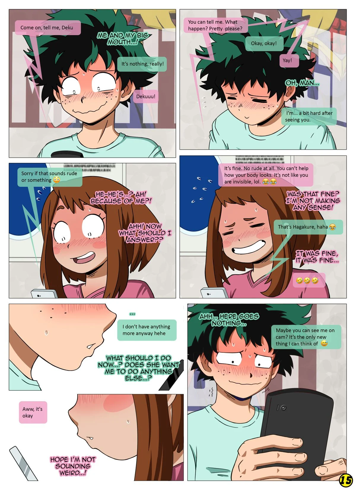 I See You (My Hero Academia) [Area] 1 . I See You - Chapter 1 (My Hero Academia) [Area] – page 16