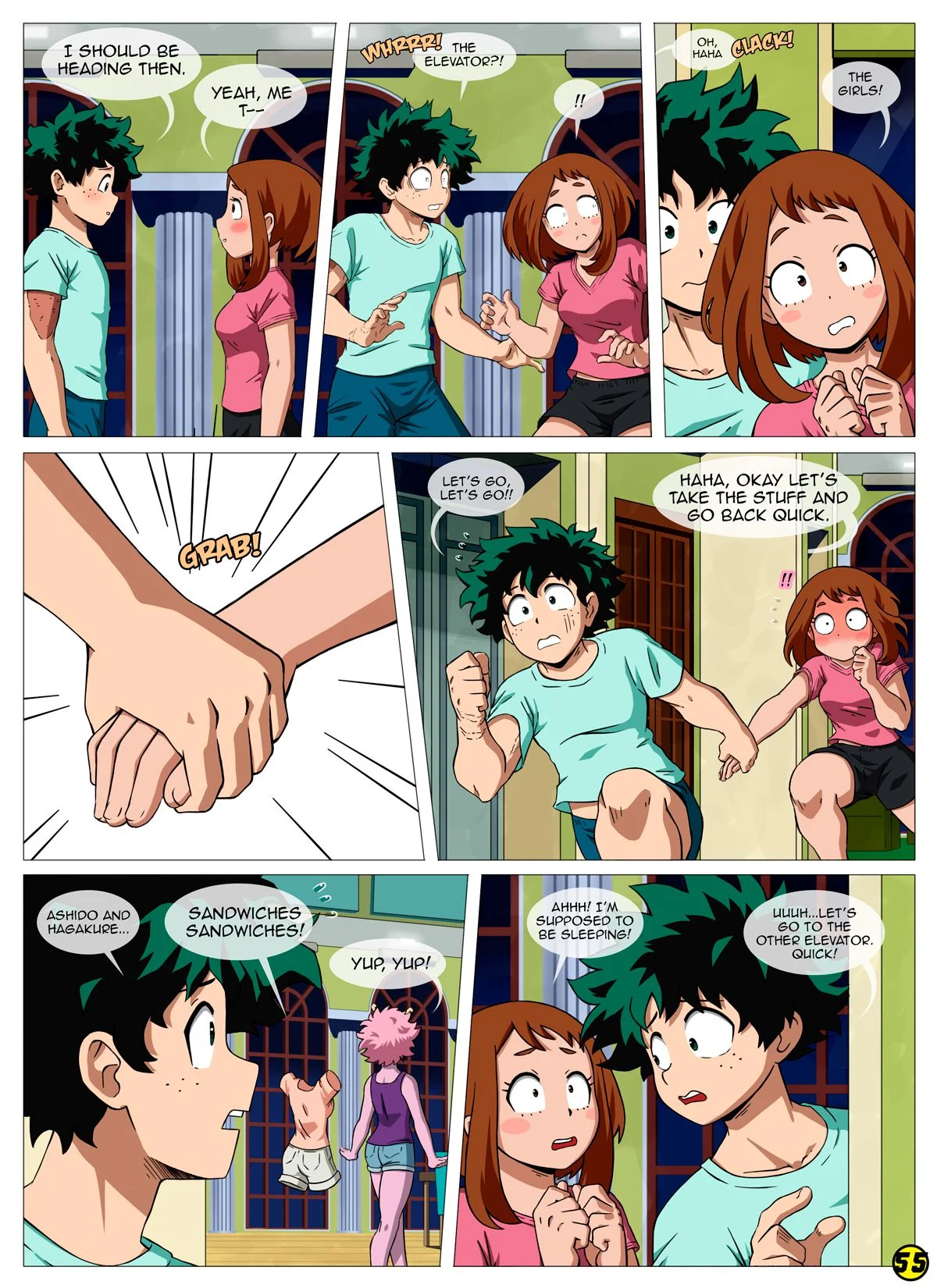 I See You (My Hero Academia) [Area] 1 . I See You - Chapter 1 (My Hero Academia) [Area] – page 56