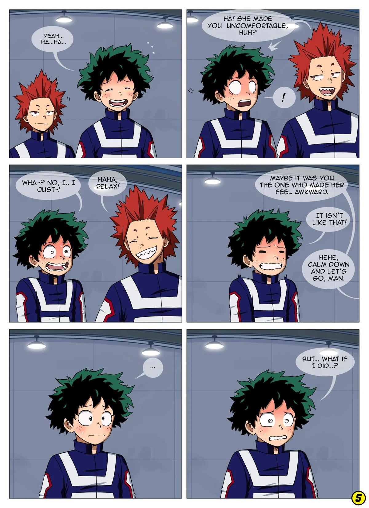 I See You (My Hero Academia) [Area] 1 . I See You - Chapter 1 (My Hero Academia) [Area] – page 6