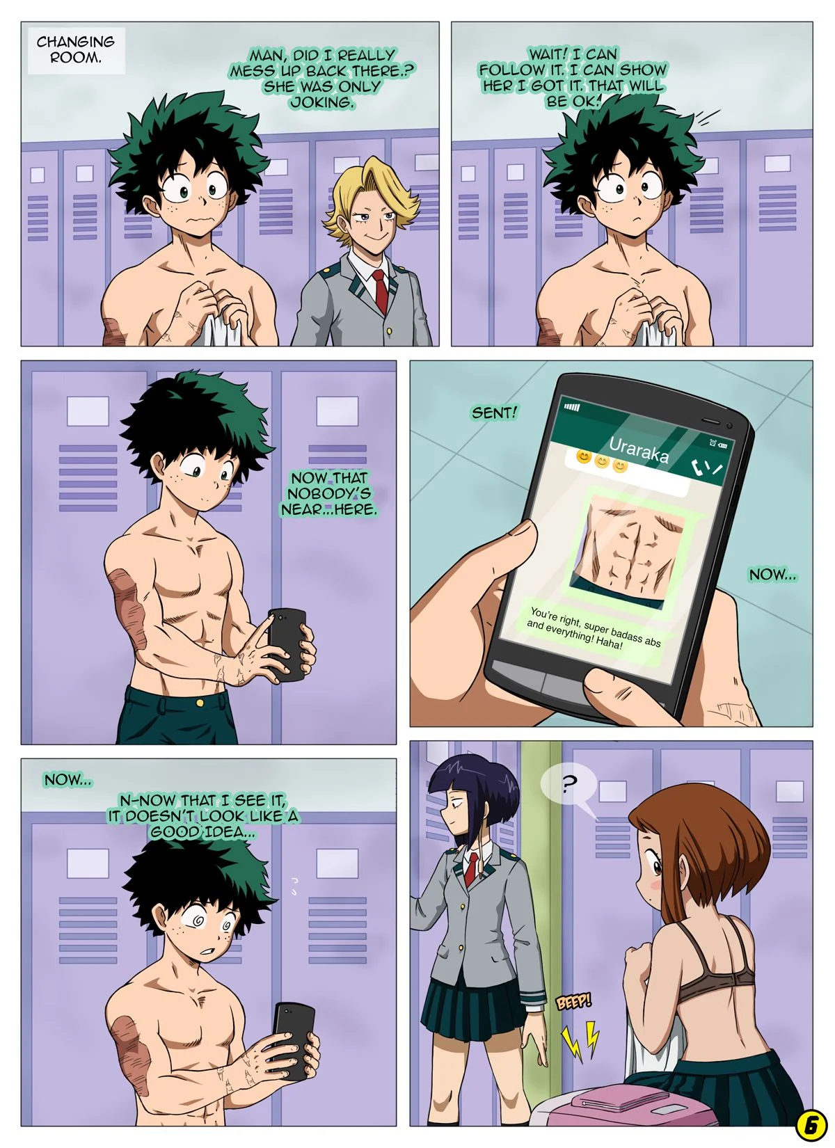 I See You (My Hero Academia) [Area] 1 . I See You - Chapter 1 (My Hero Academia) [Area] – page 7
