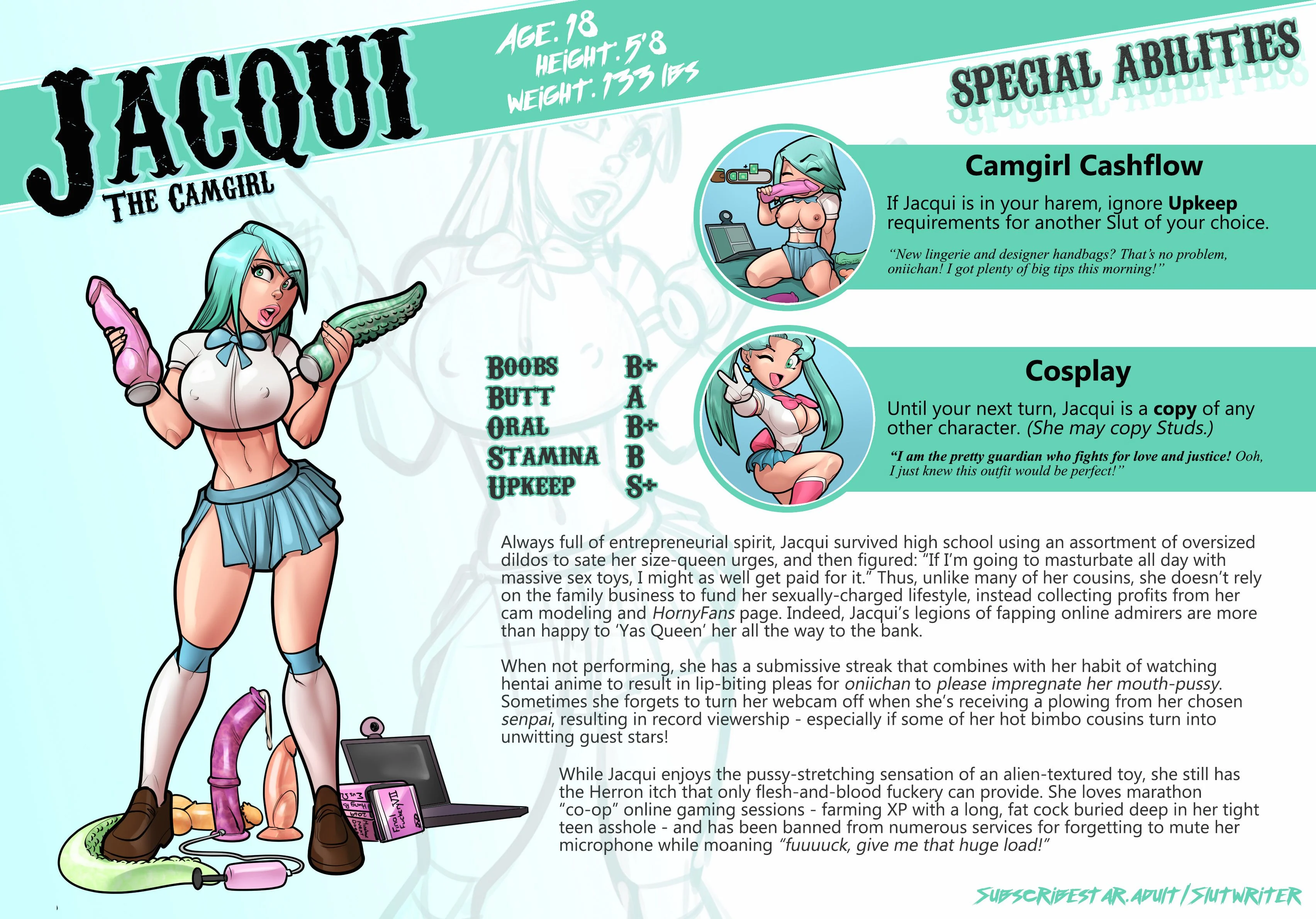My Mom And Sister Are Size Queen Sluts [Rabies T Lagomorph] 0.1 . My Mom And Sister Are Size Queen Sluts - Character Sheets - [Rabies T Lagomorph] – page 1