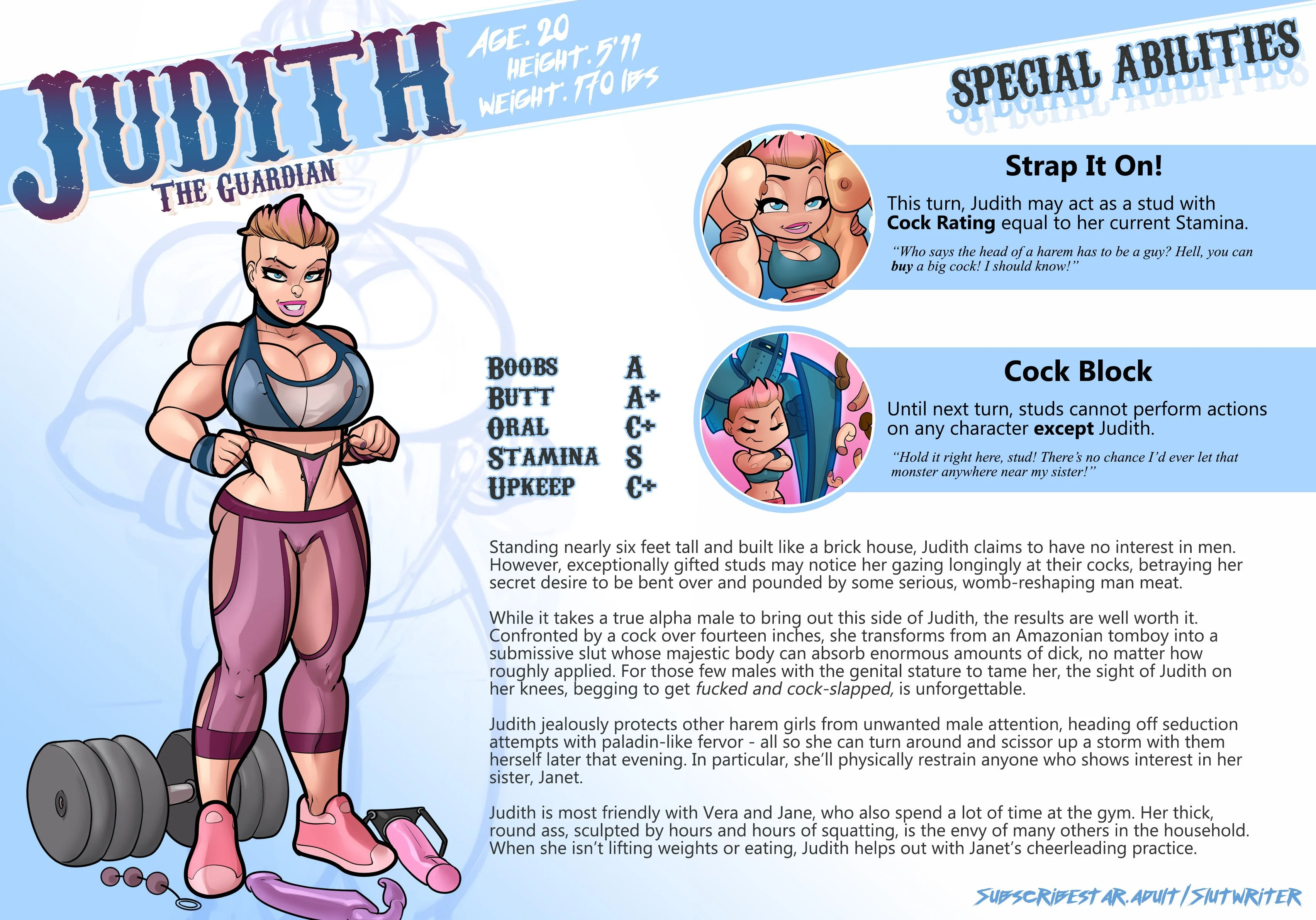My Mom And Sister Are Size Queen Sluts [Rabies T Lagomorph] 0.1 . My Mom And Sister Are Size Queen Sluts - Character Sheets - [Rabies T Lagomorph] – page 11