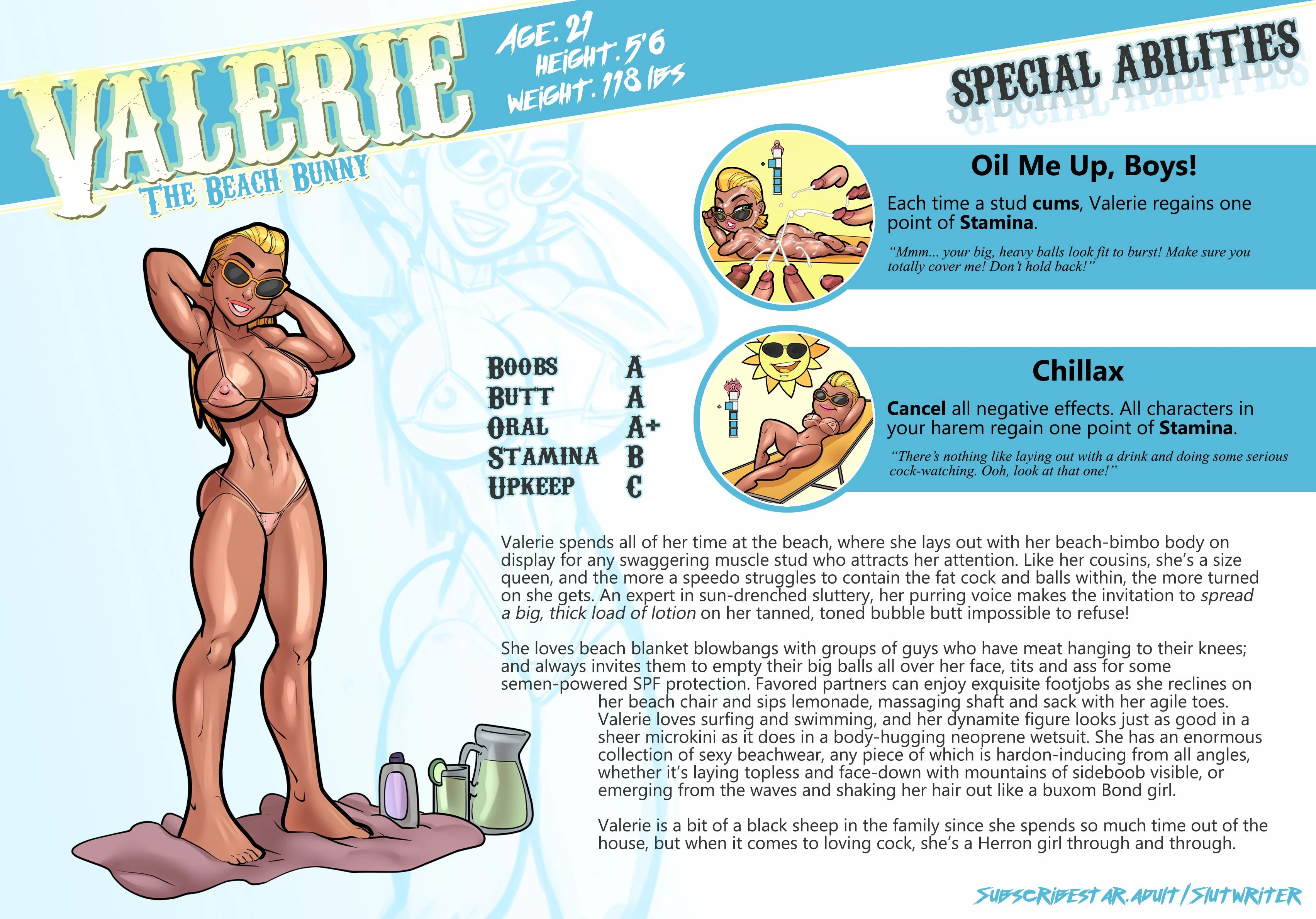My Mom And Sister Are Size Queen Sluts [Rabies T Lagomorph] 0.1 . My Mom And Sister Are Size Queen Sluts - Character Sheets - [Rabies T Lagomorph] – page 14