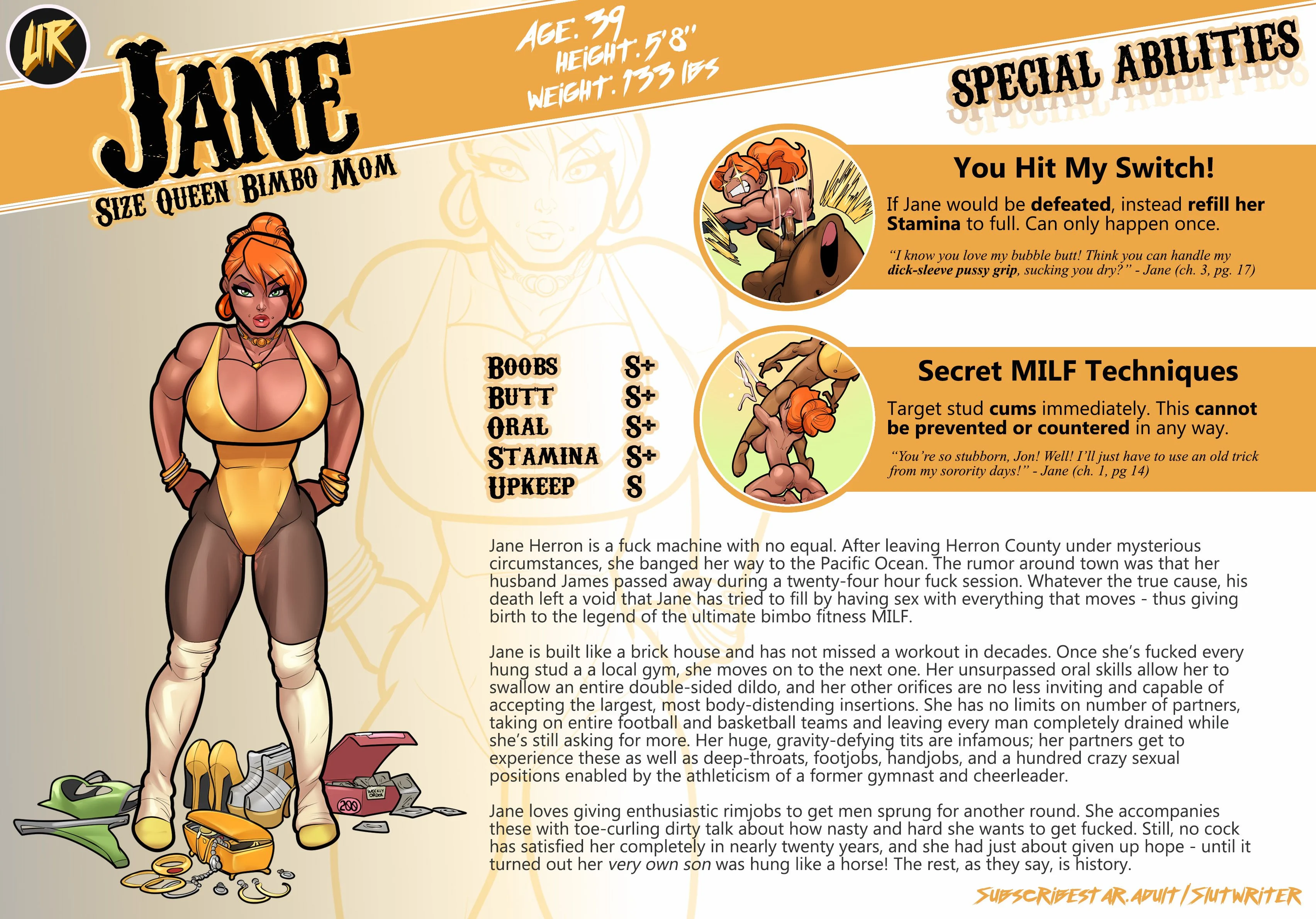 My Mom And Sister Are Size Queen Sluts [Rabies T Lagomorph] 0.1 . My Mom And Sister Are Size Queen Sluts - Character Sheets - [Rabies T Lagomorph] – page 2