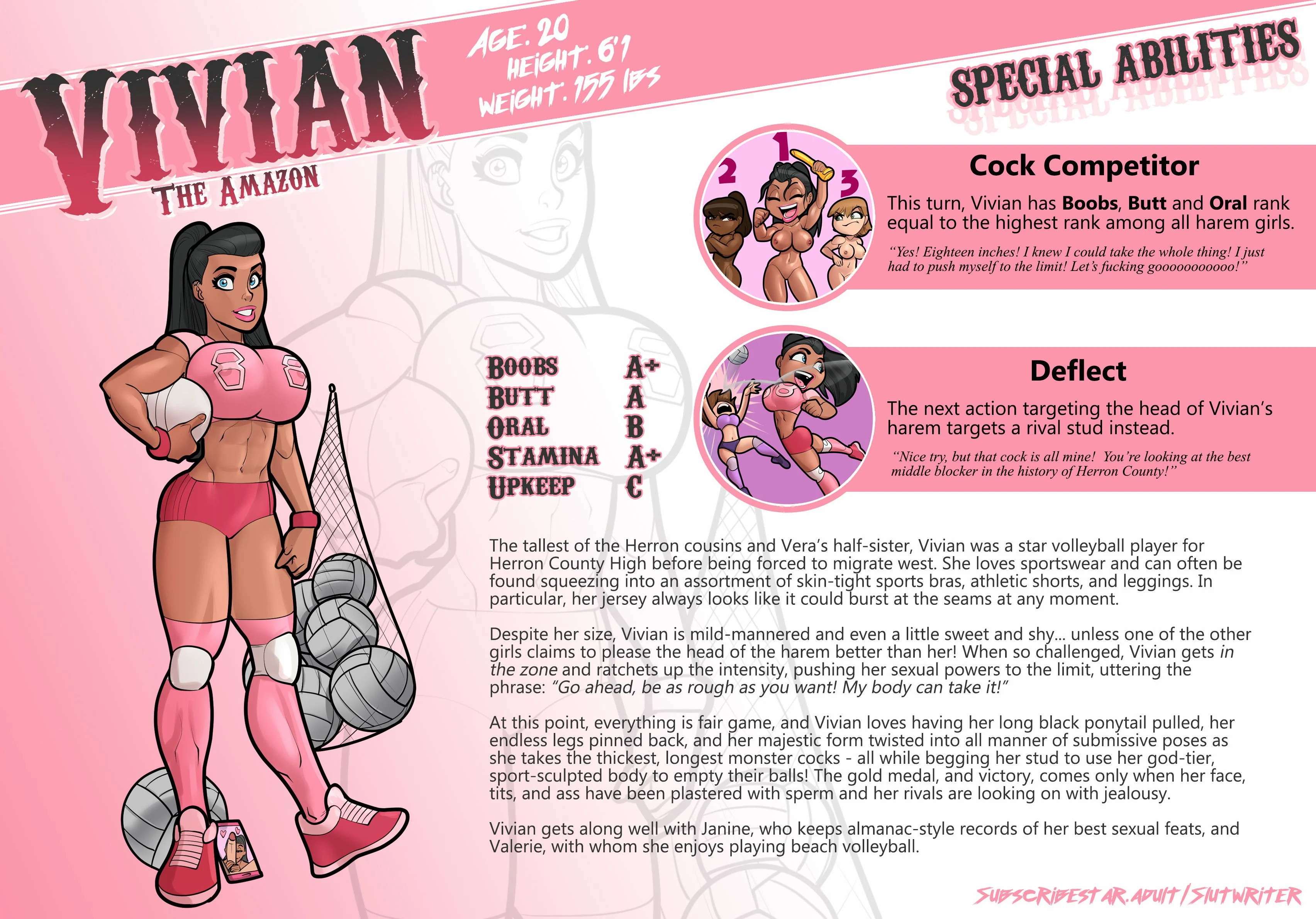My Mom And Sister Are Size Queen Sluts [Rabies T Lagomorph] 0.1 . My Mom And Sister Are Size Queen Sluts - Character Sheets - [Rabies T Lagomorph] – page 20